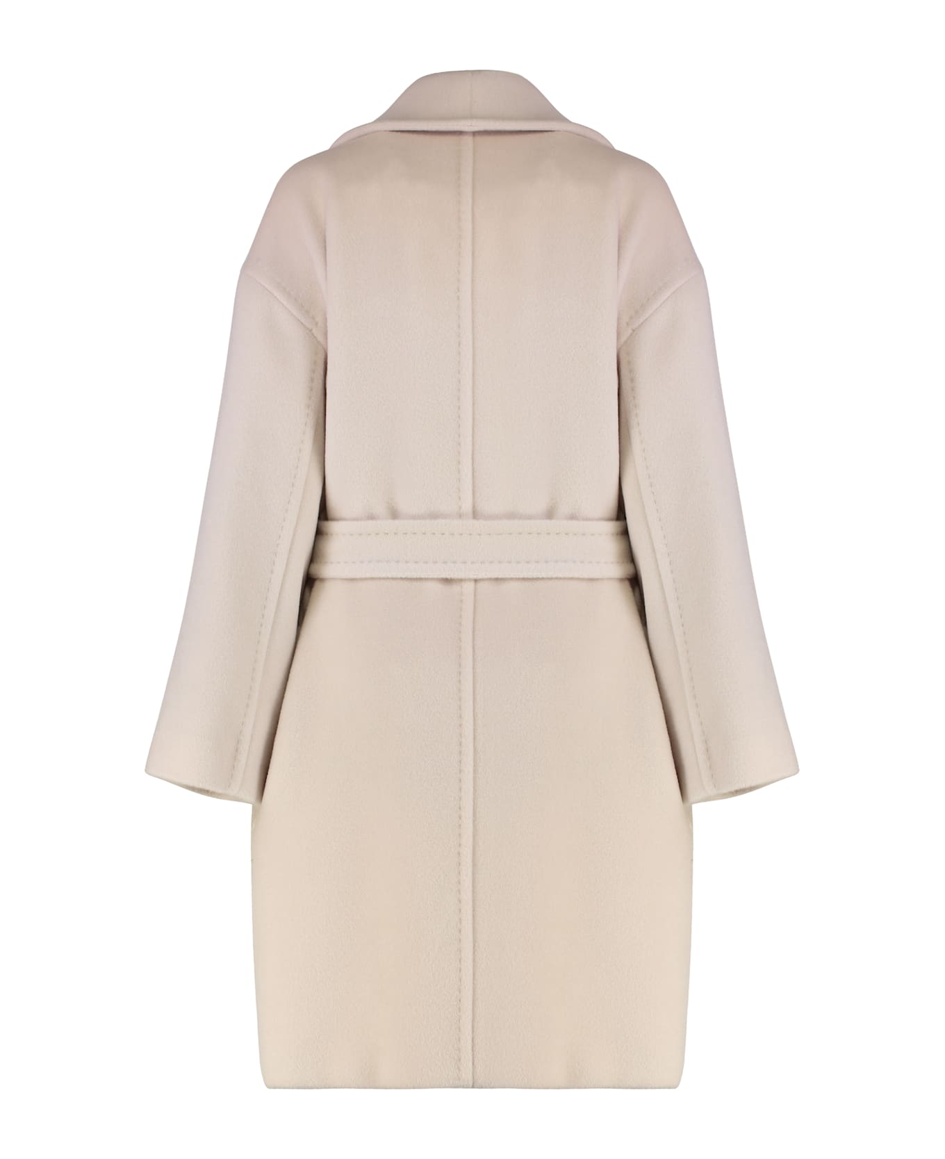 Max Mara Studio Cloruro Wool And Alpaca Coat - Beige