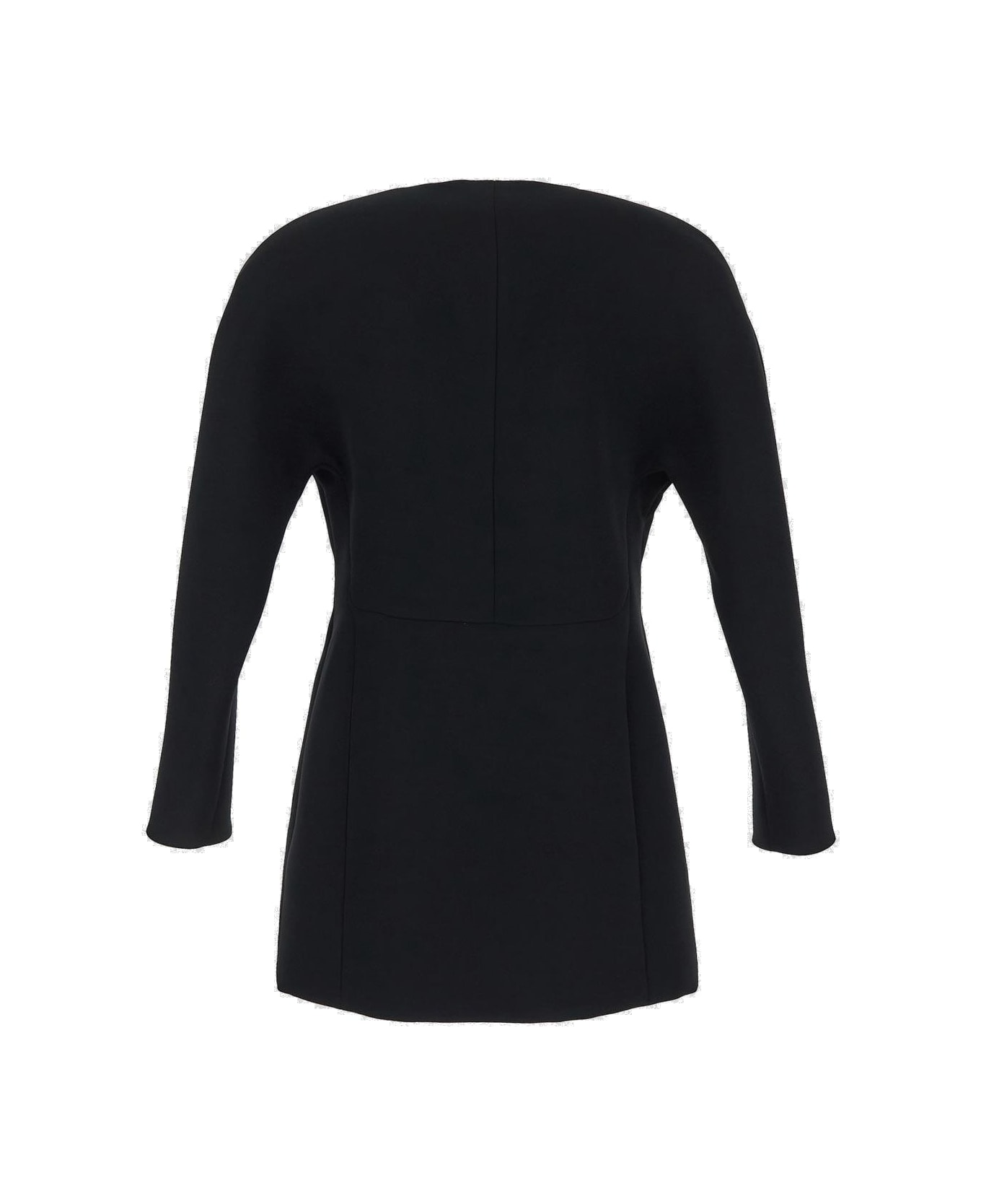 Jacquemus Curved Mini Dress - Black