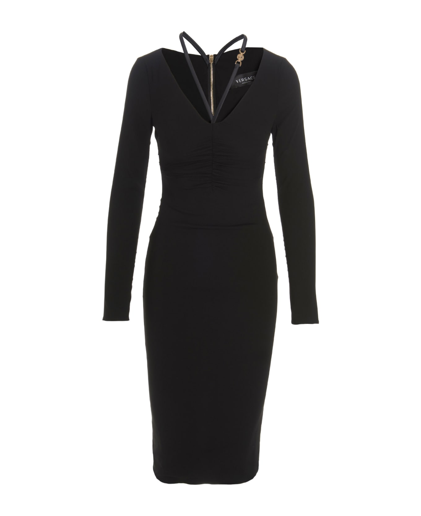 Versace 'medusa  Minidress - Black  