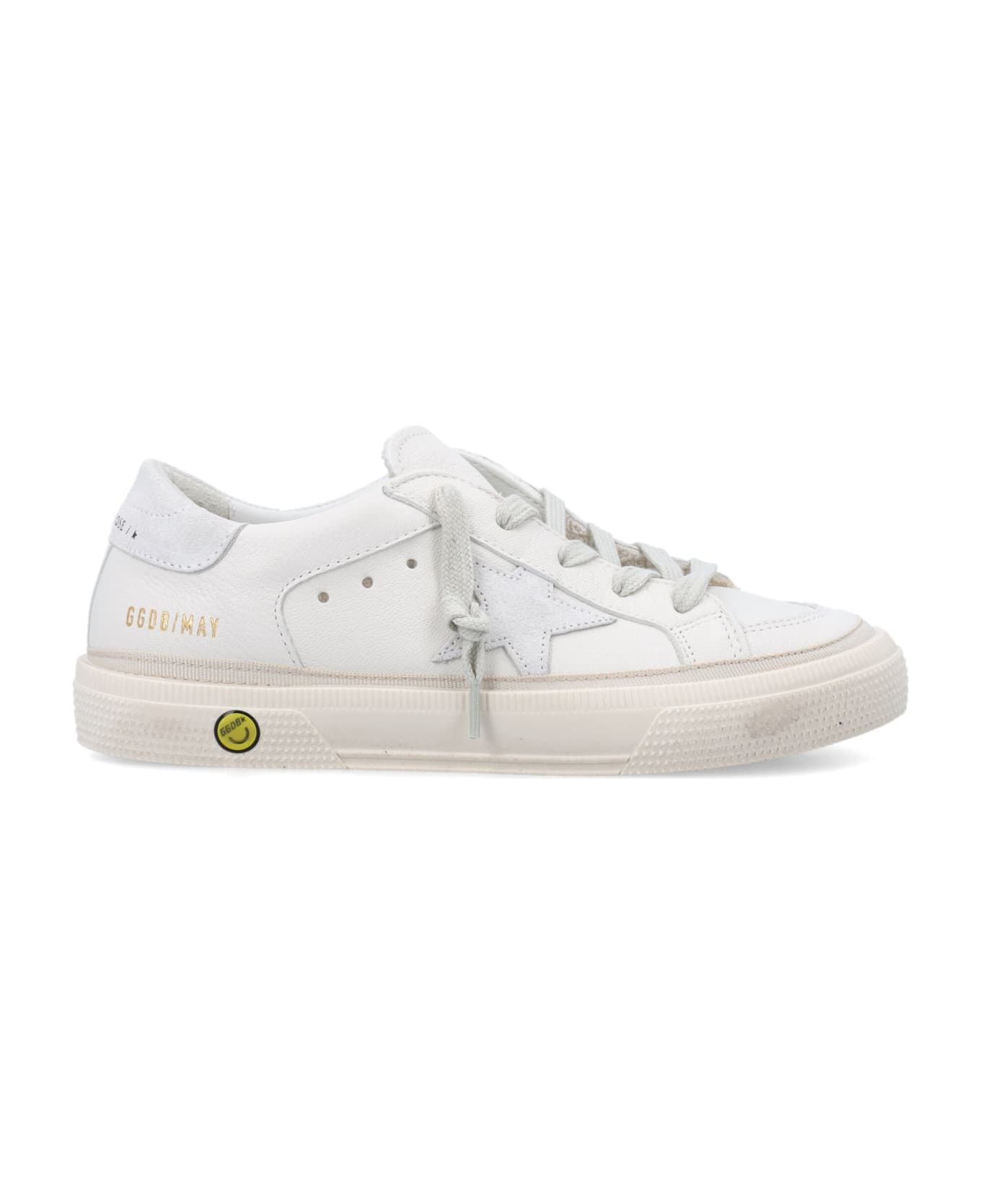 Golden Goose May Nappa Sneakers - OPTIC  WHITE