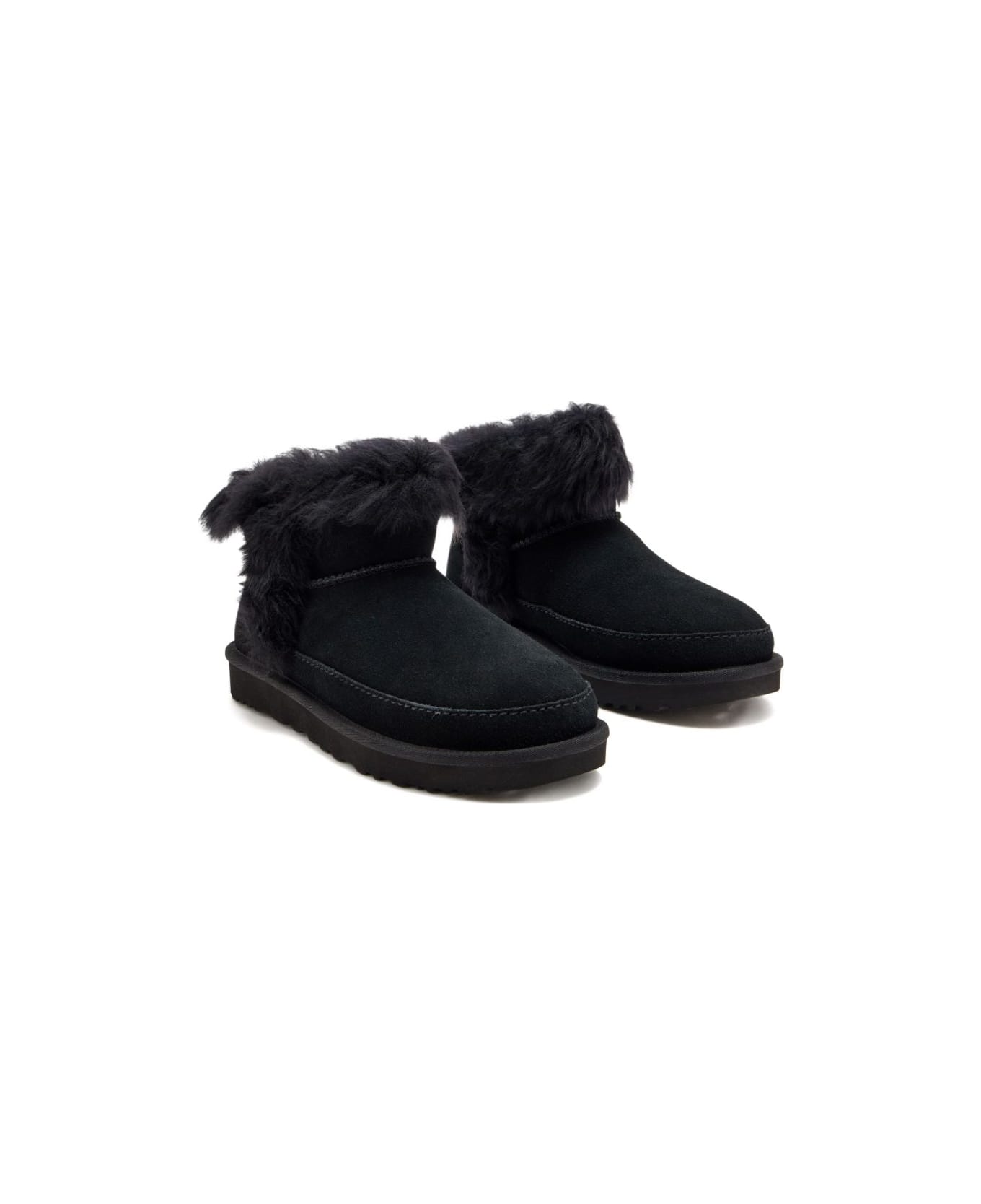 UGG Classic Ultra Mini Chalet Boots - Black
