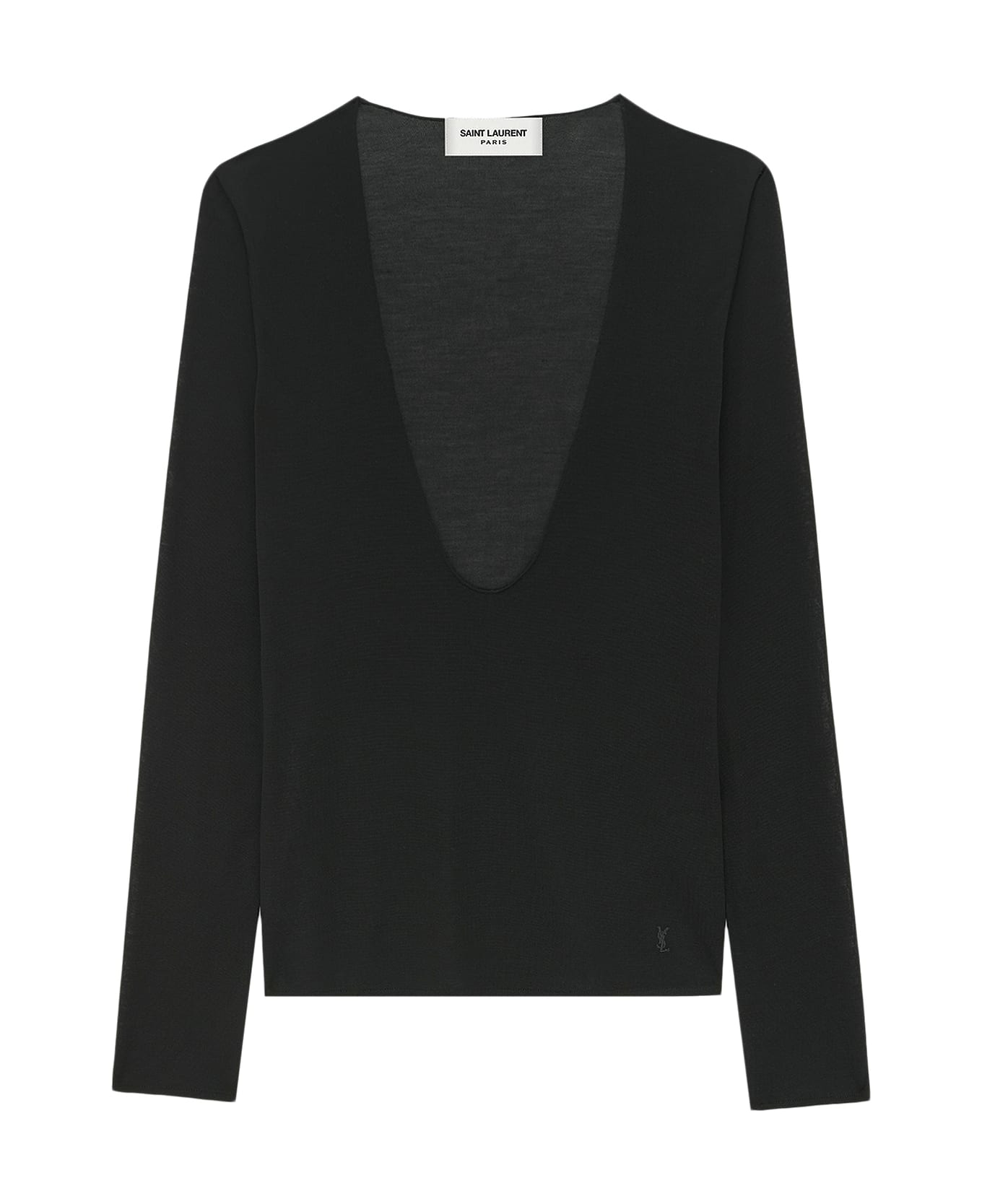 Saint Laurent Sweater - Black ニットウェア