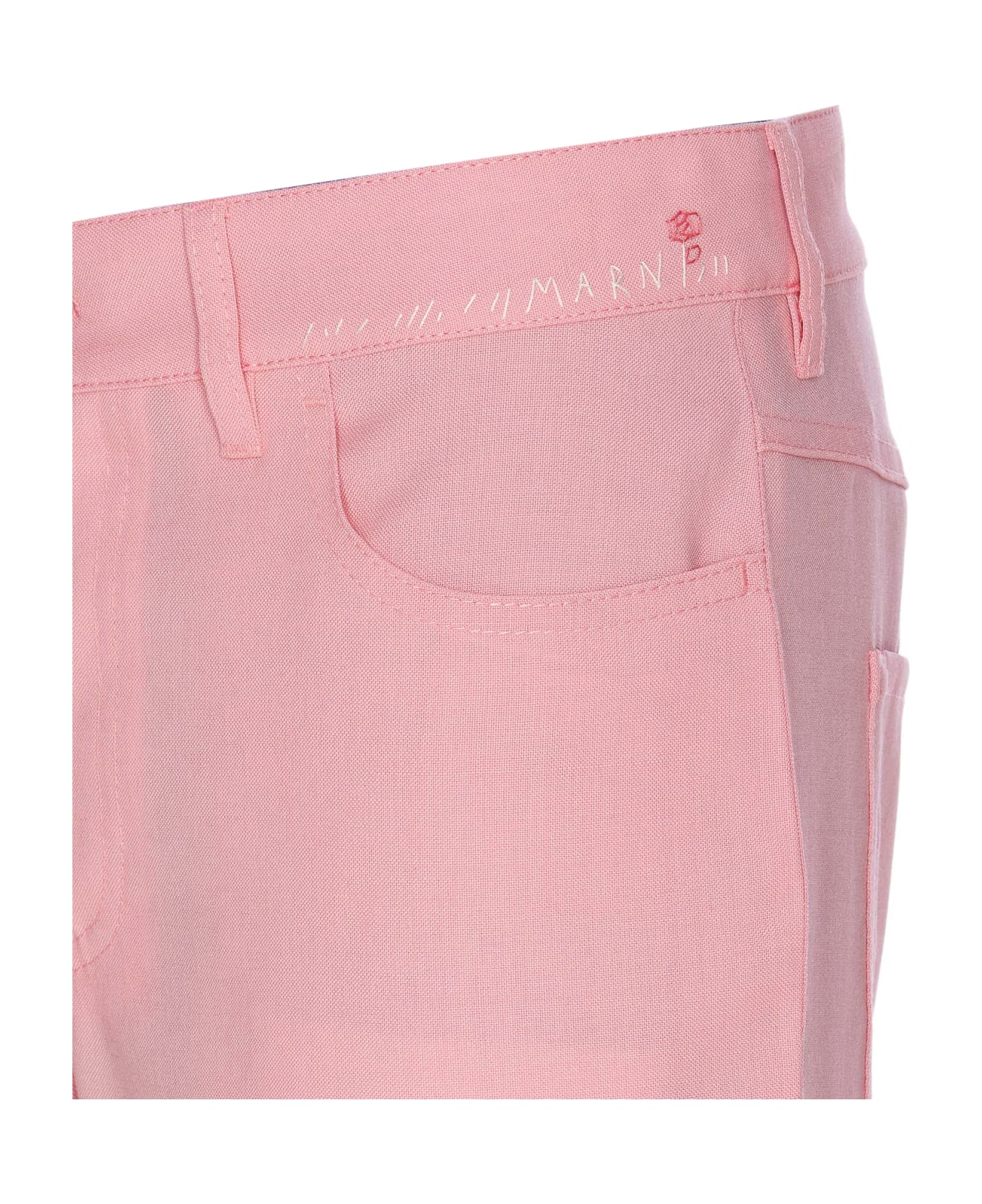 Marni Flared Pants - Pink