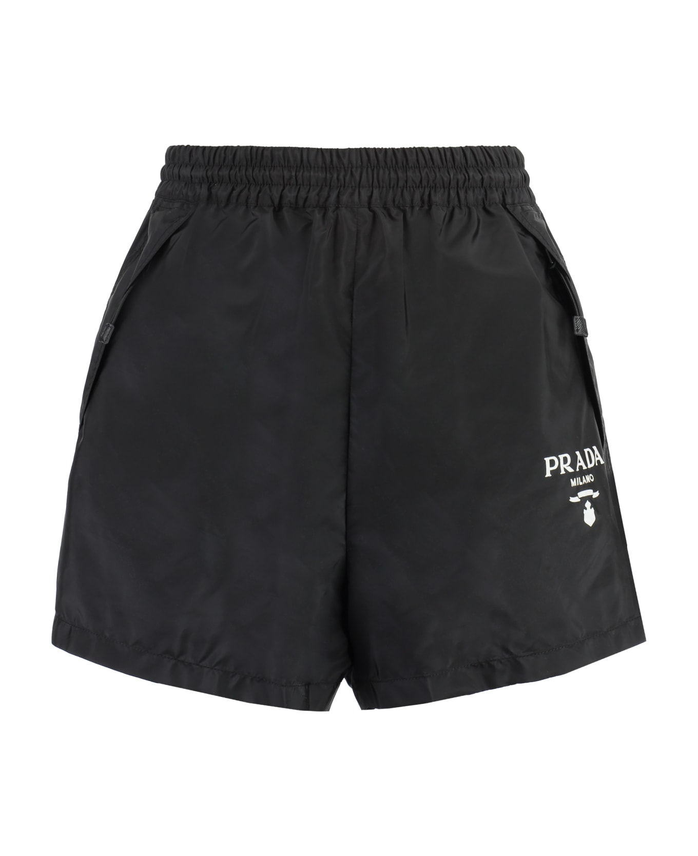 Prada Nylon Shorts - NERO