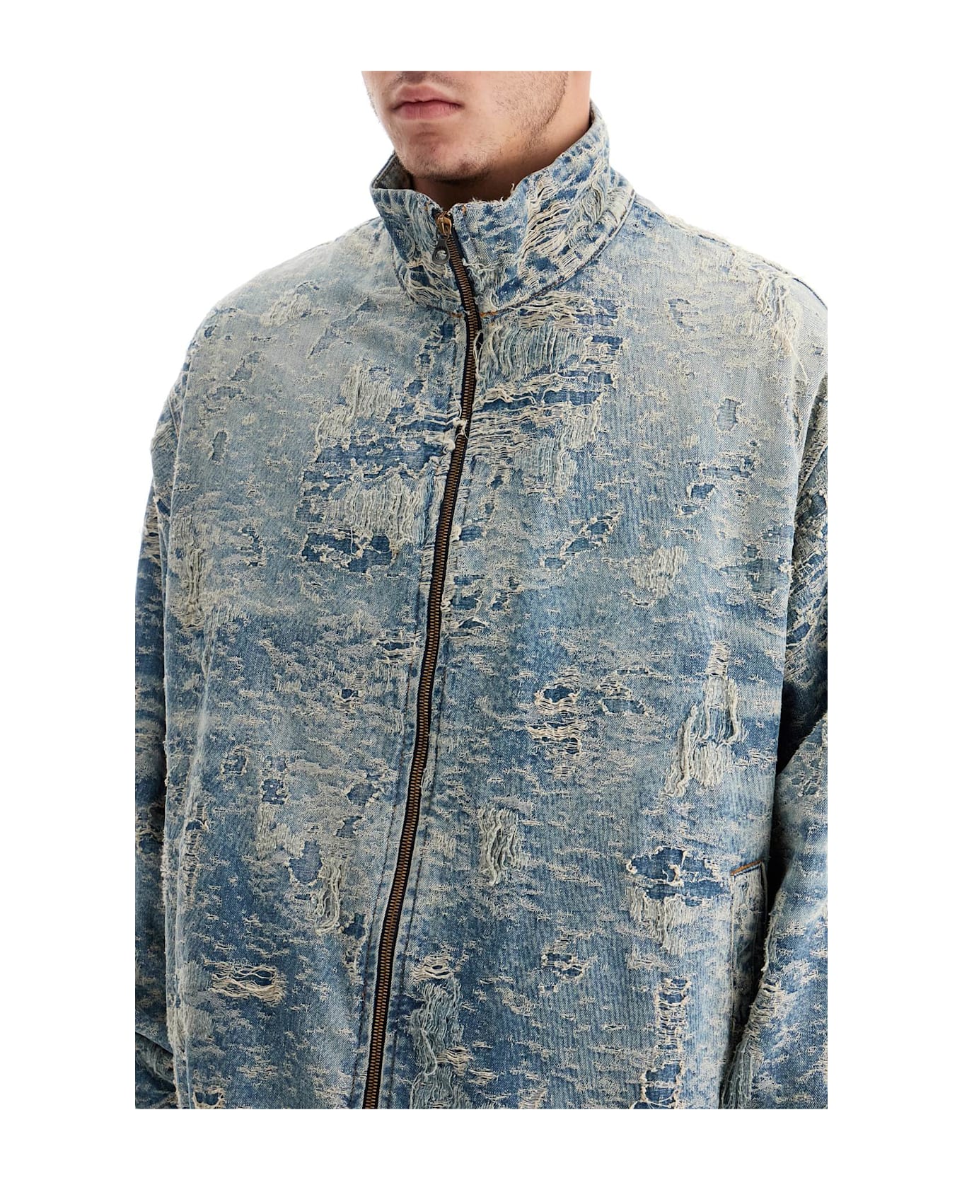 Diesel D-krap-fsf Denim Jacket - DENIM (Blue)