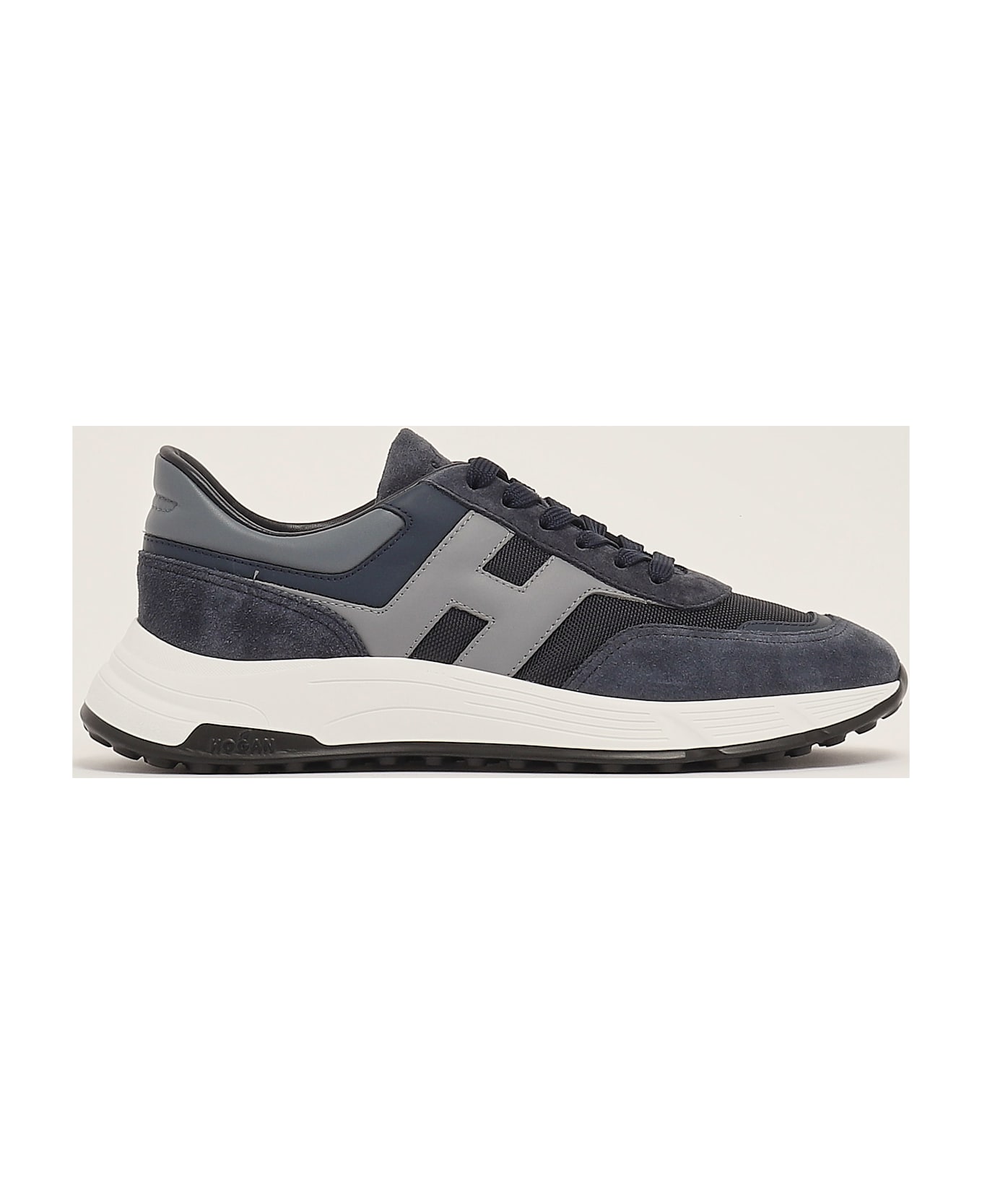 Hogan Hyperlight Allacciata Nuova H Sneaker - NAVY