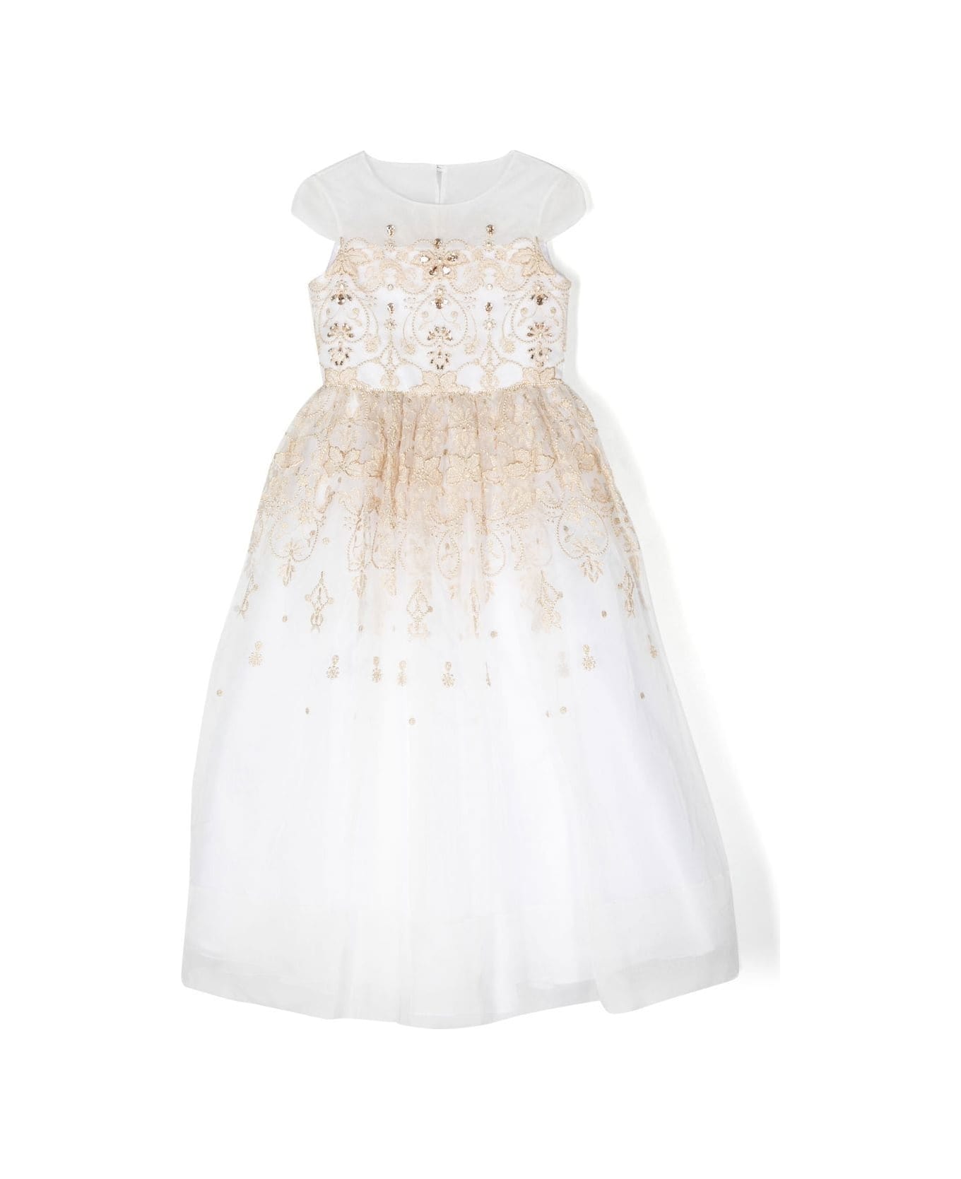 Marchesa Kids Couture Ceremony Dress - White