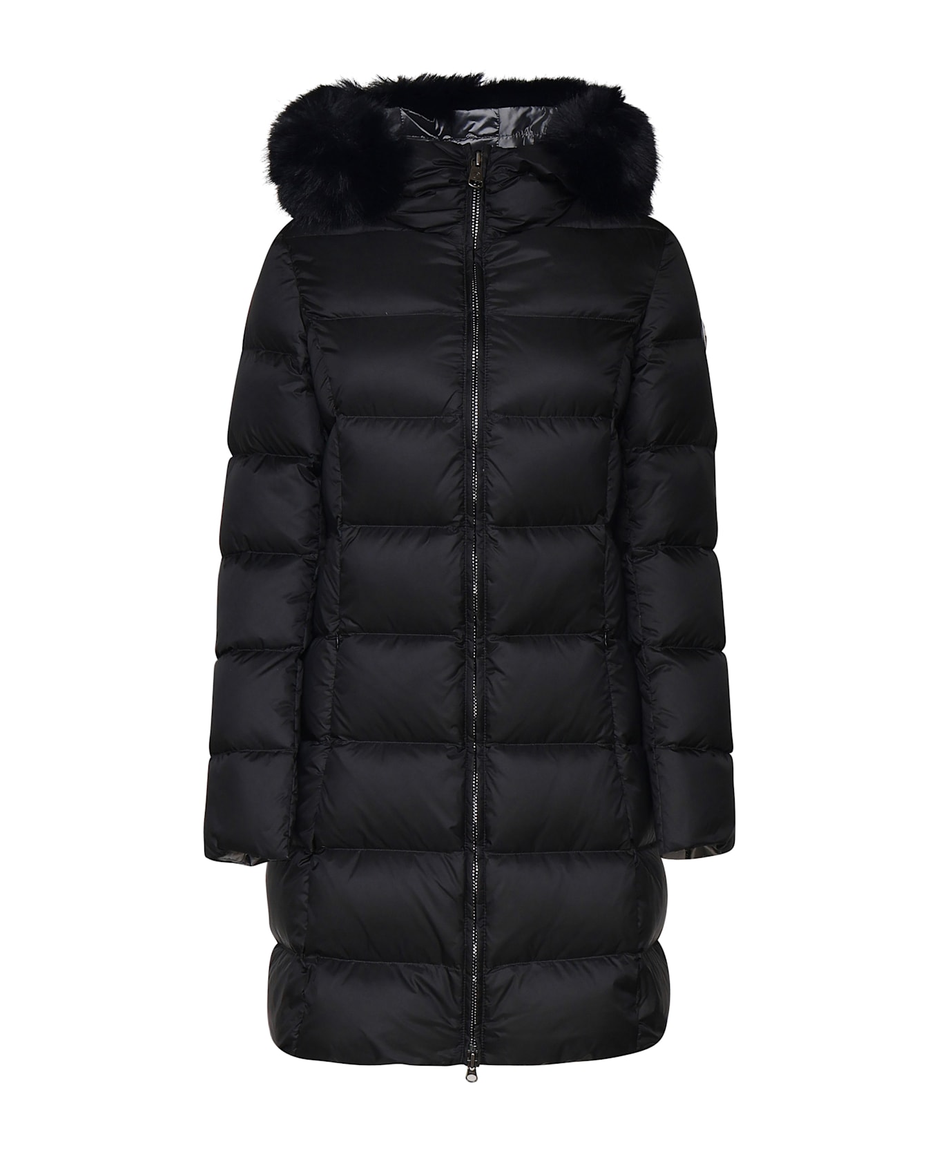 Colmar Long Jacket In Nylon - Black