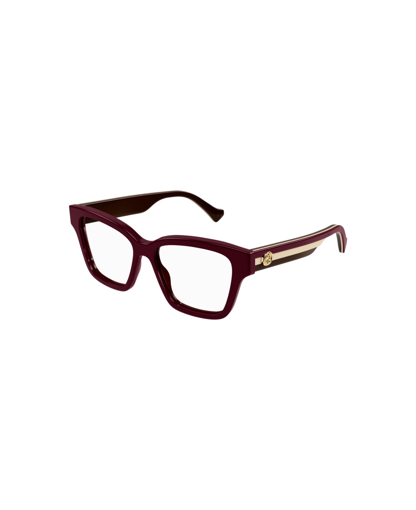 Gucci Eyewear GG1302O 005 Glasses - Bordeaux