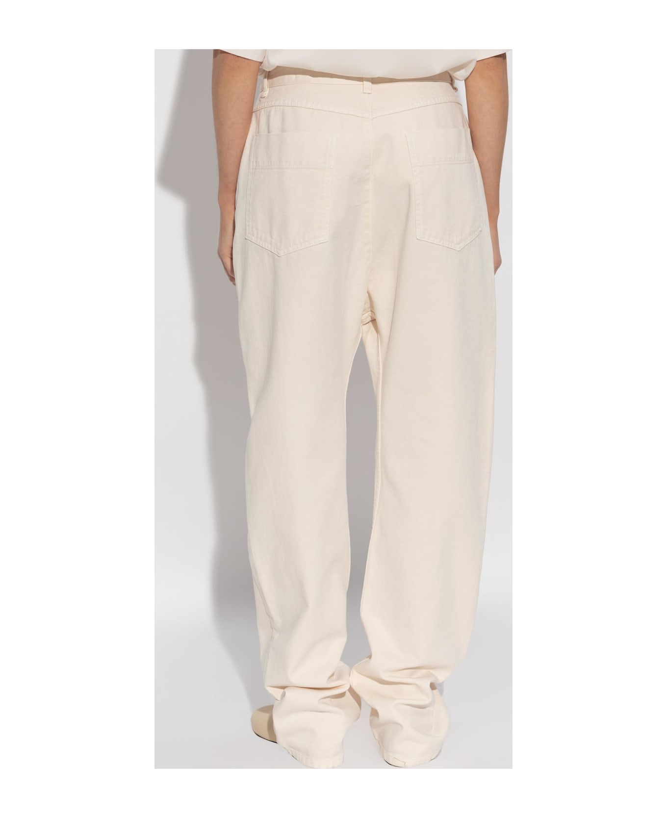 Lemaire Drop-crotch Jeans - WHITE デニム
