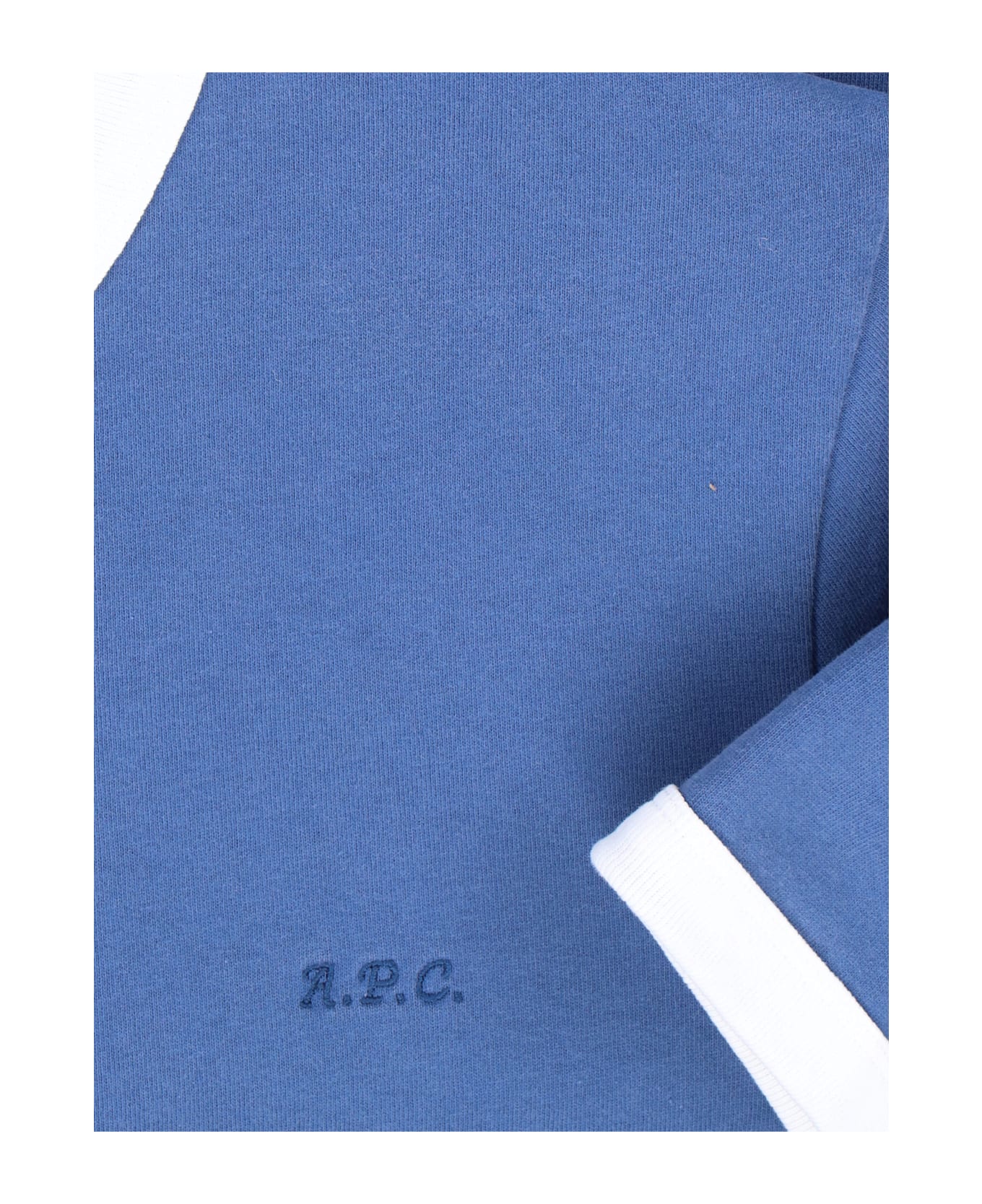 A.P.C. Logo T-shirt - Blue