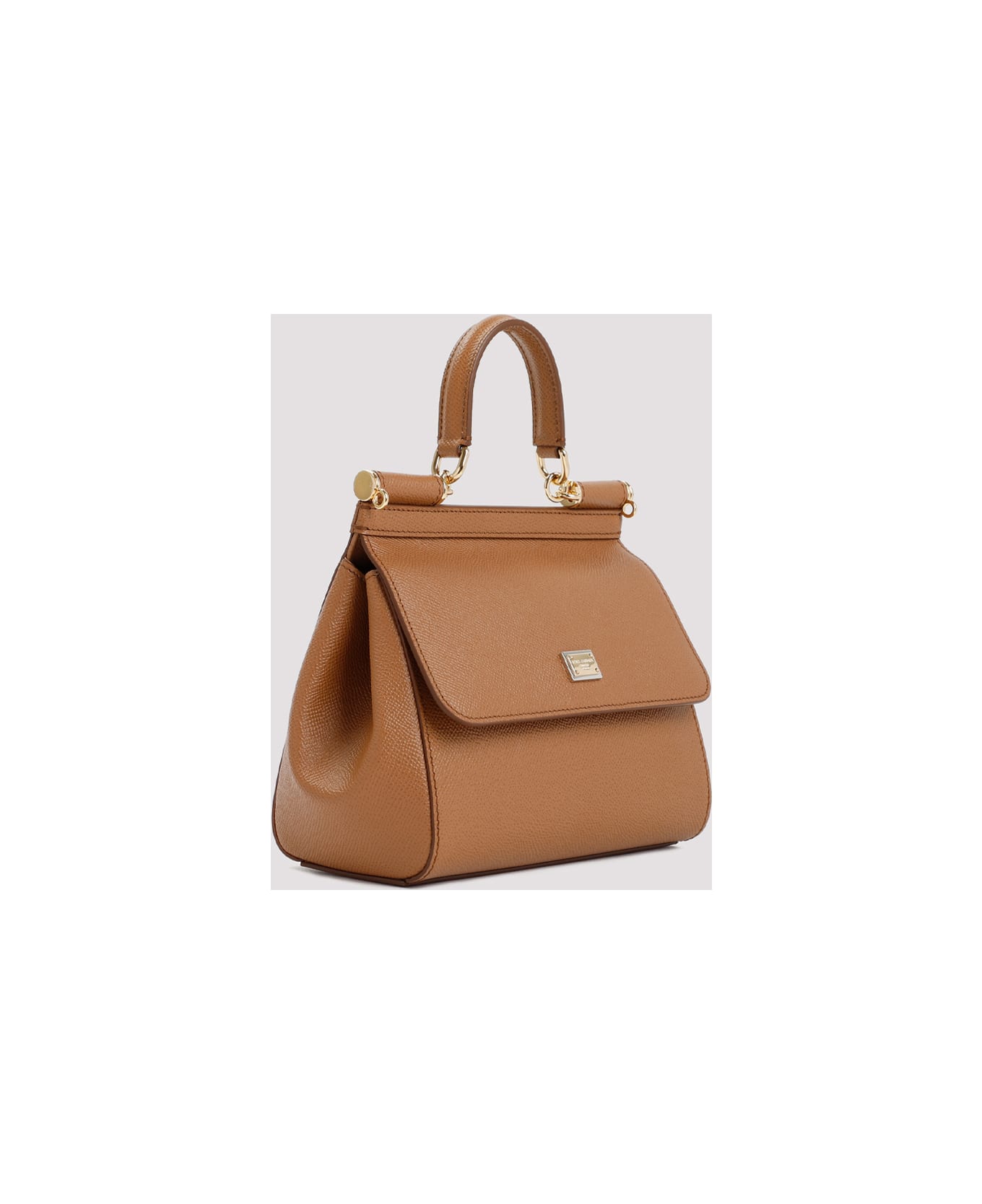 Dolce 
Gabbana Miss Sicily Bag - Caramello