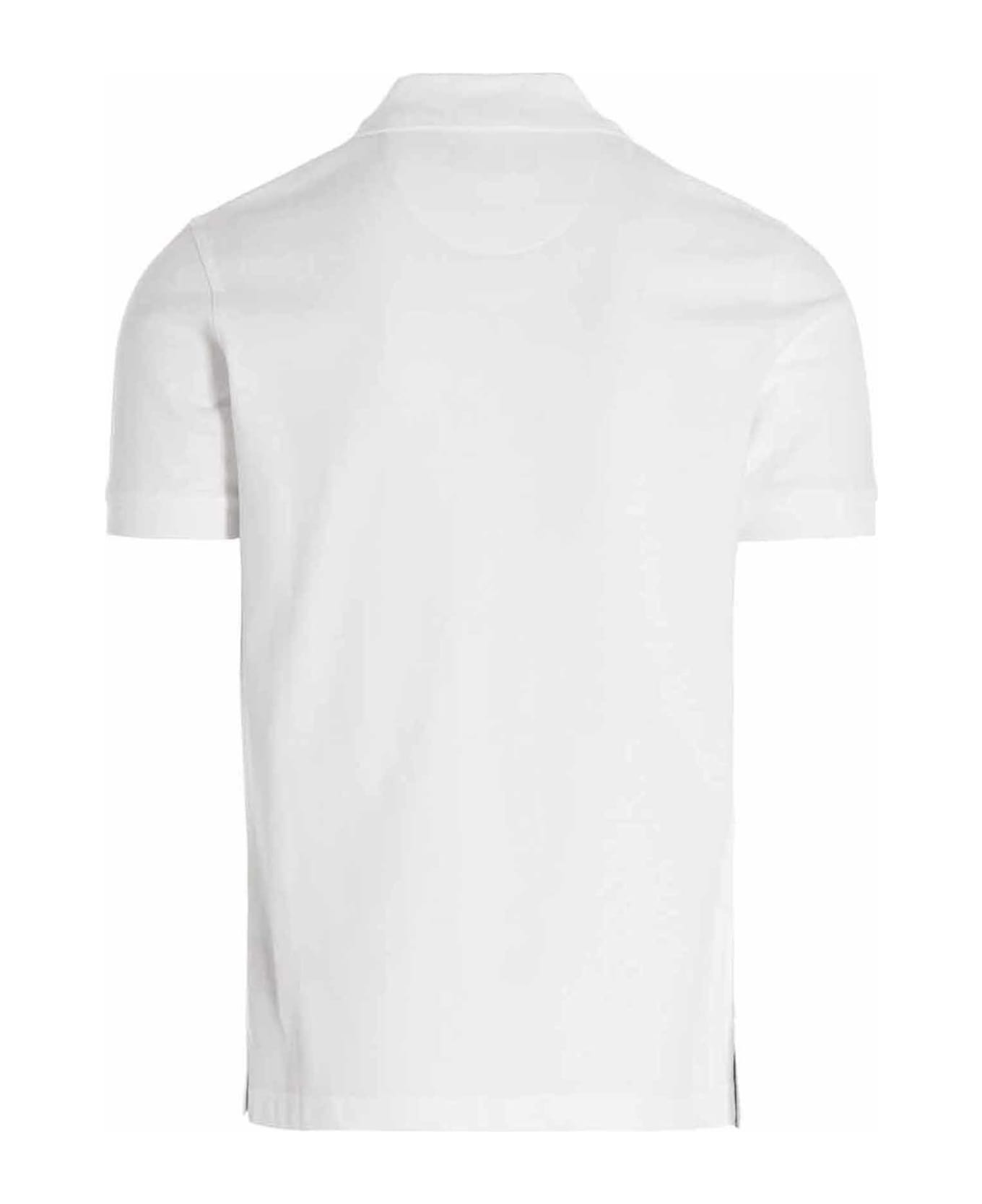 Barbour 'tartan' Polo Shirt - Bianco