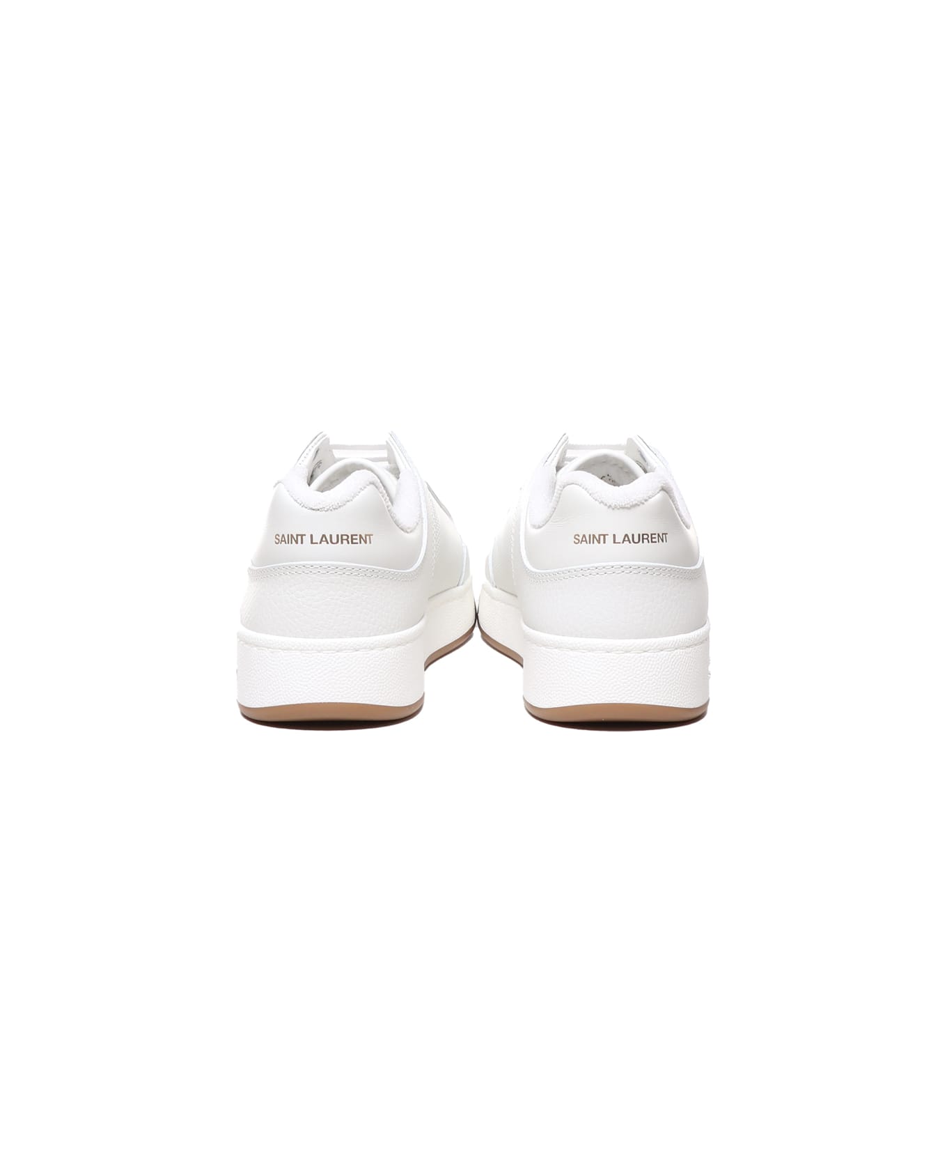 Saint Laurent Sneakers Sl/61 In Calfskin - White