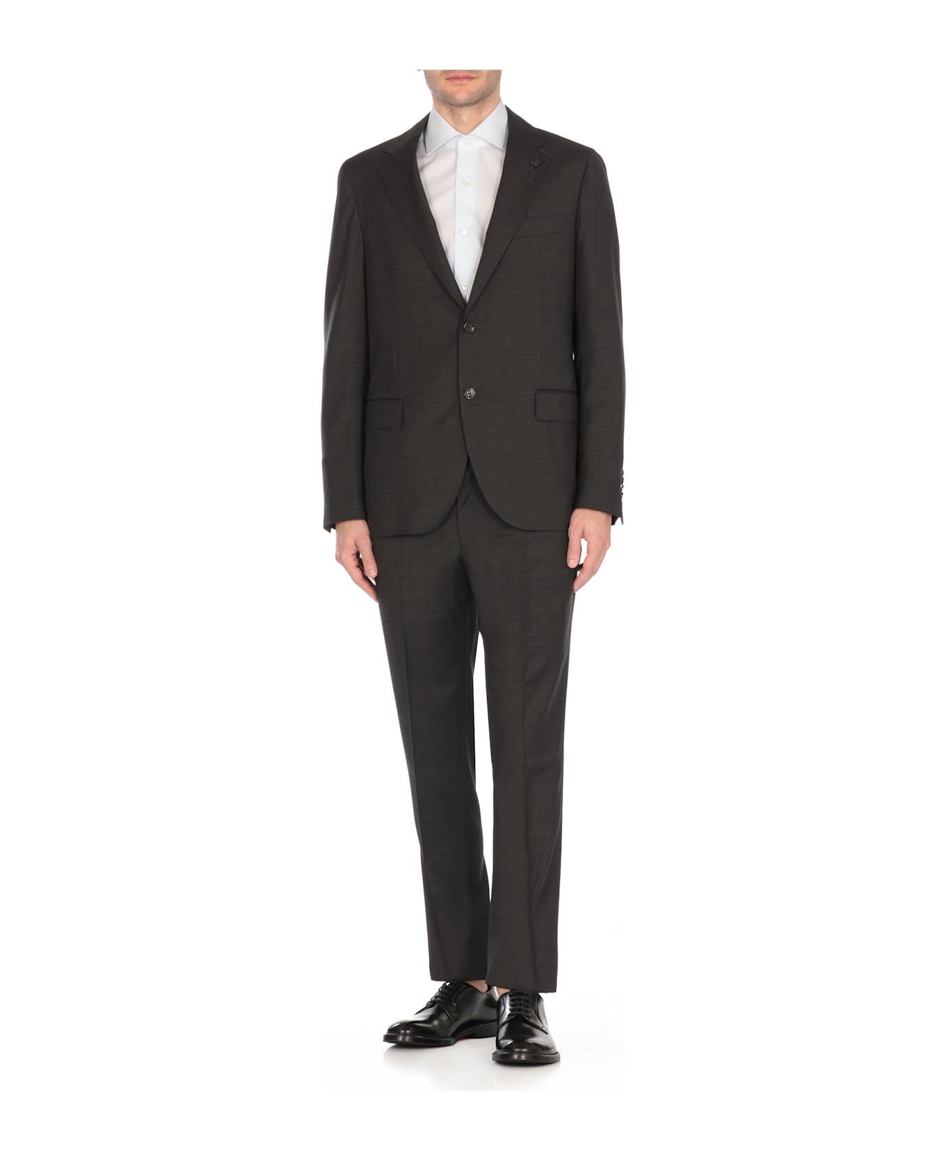 Lardini Virgin Wool Suit - Grey