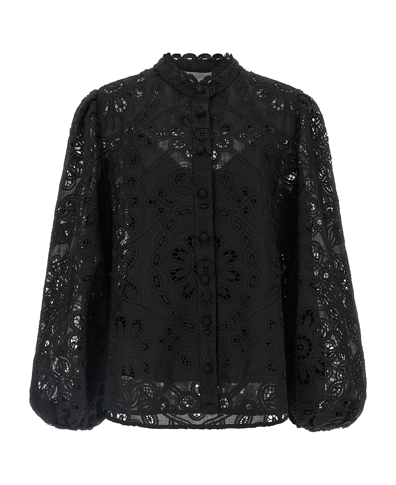 Zimmermann 
rhiannon
 Shirt - Black  