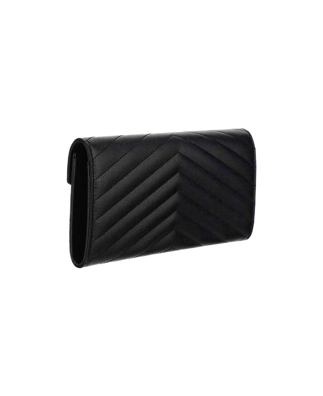 Saint Laurent Leather Wallet - Nero