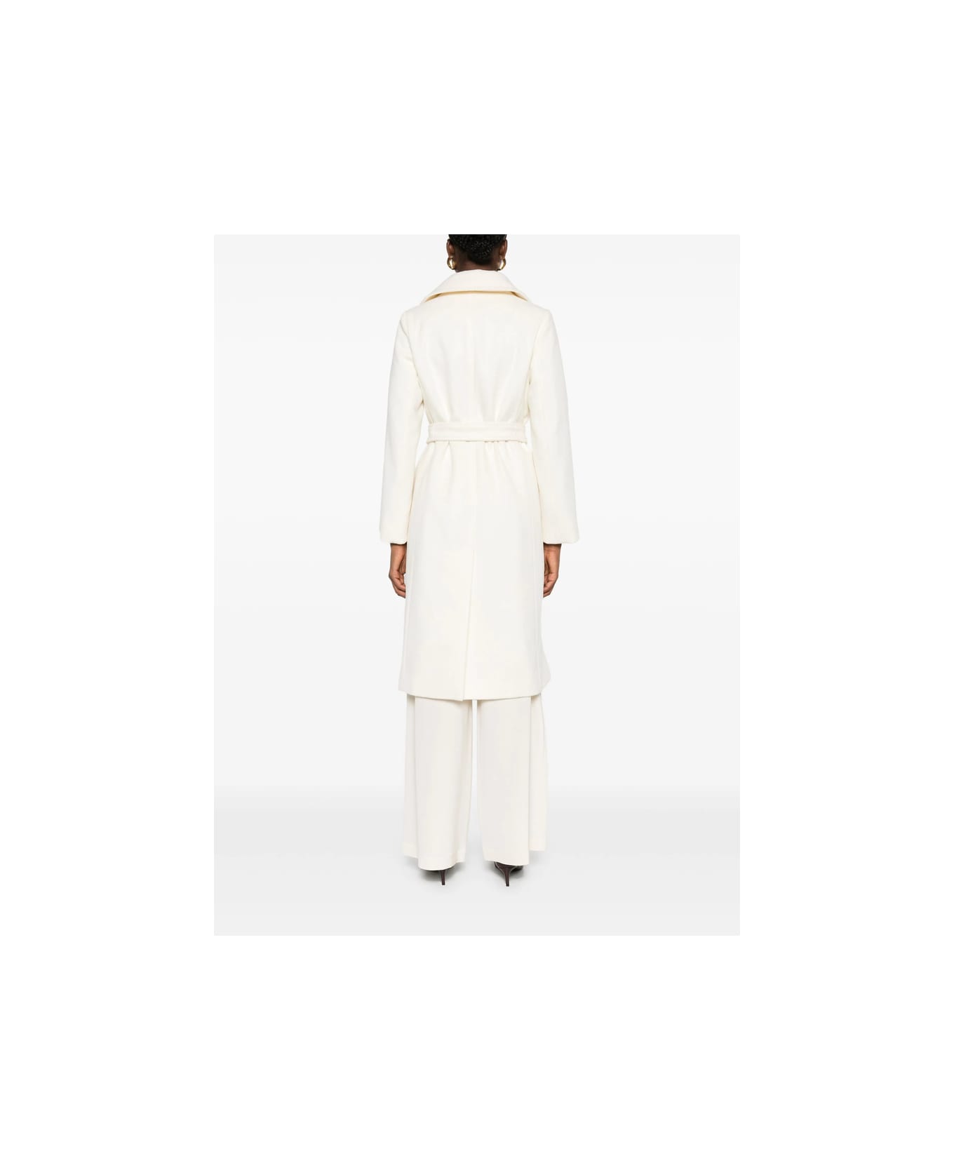 Max Mara Studio Coat - WHITE