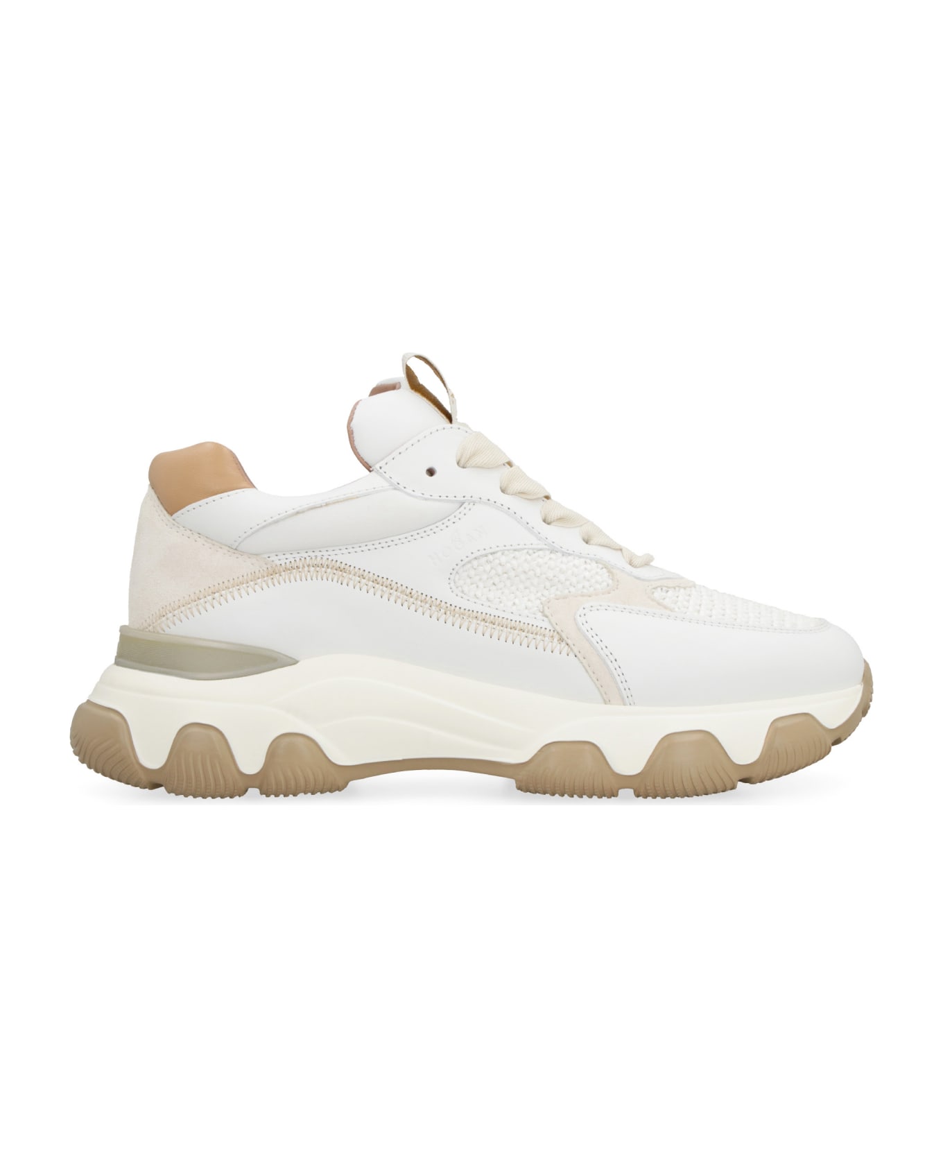 Hogan Hyperactive Leather Low-top Sneakers - White