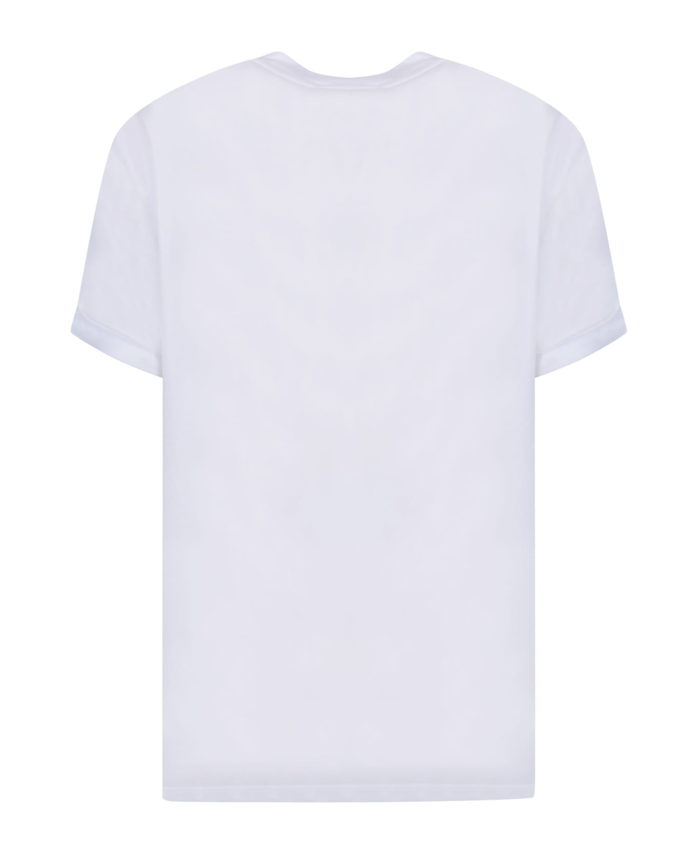 Stella McCartney Chest Embroidery White T-shirt - White Tシャツ