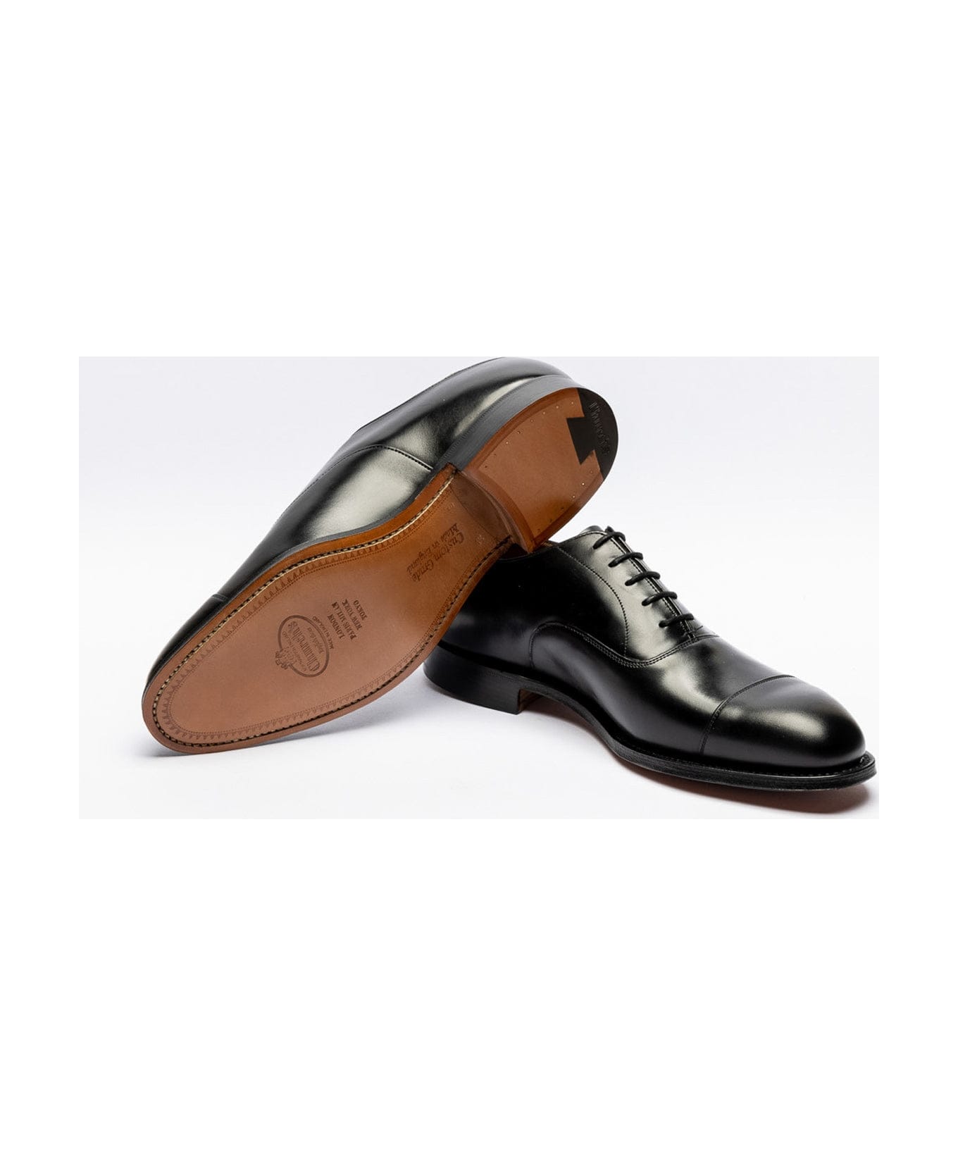 Church's Consul 173 Black Calf Oxford Shoe - Nero