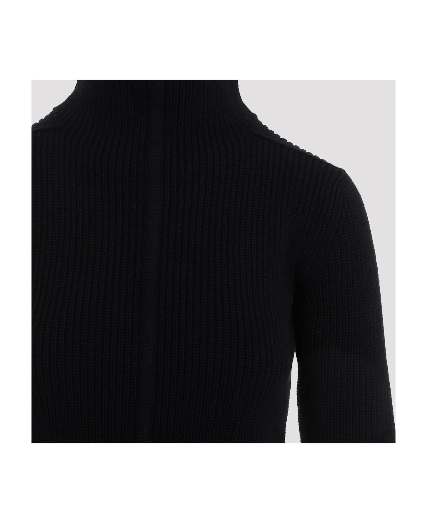 Rick Owens Ehadon Dbl Pullover - Black
