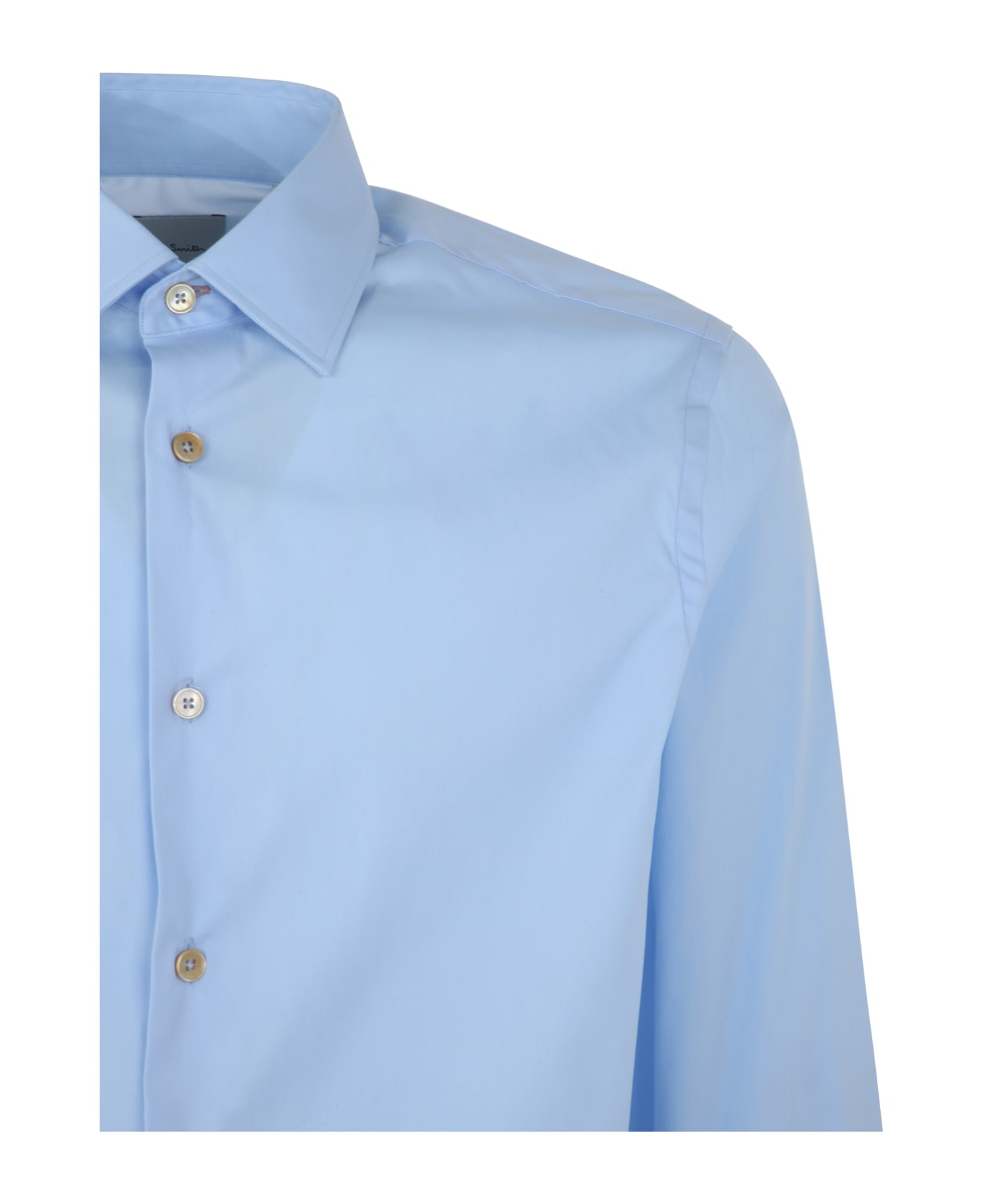 Paul Smith Mens Tailored Fit Shirt - Ltblu