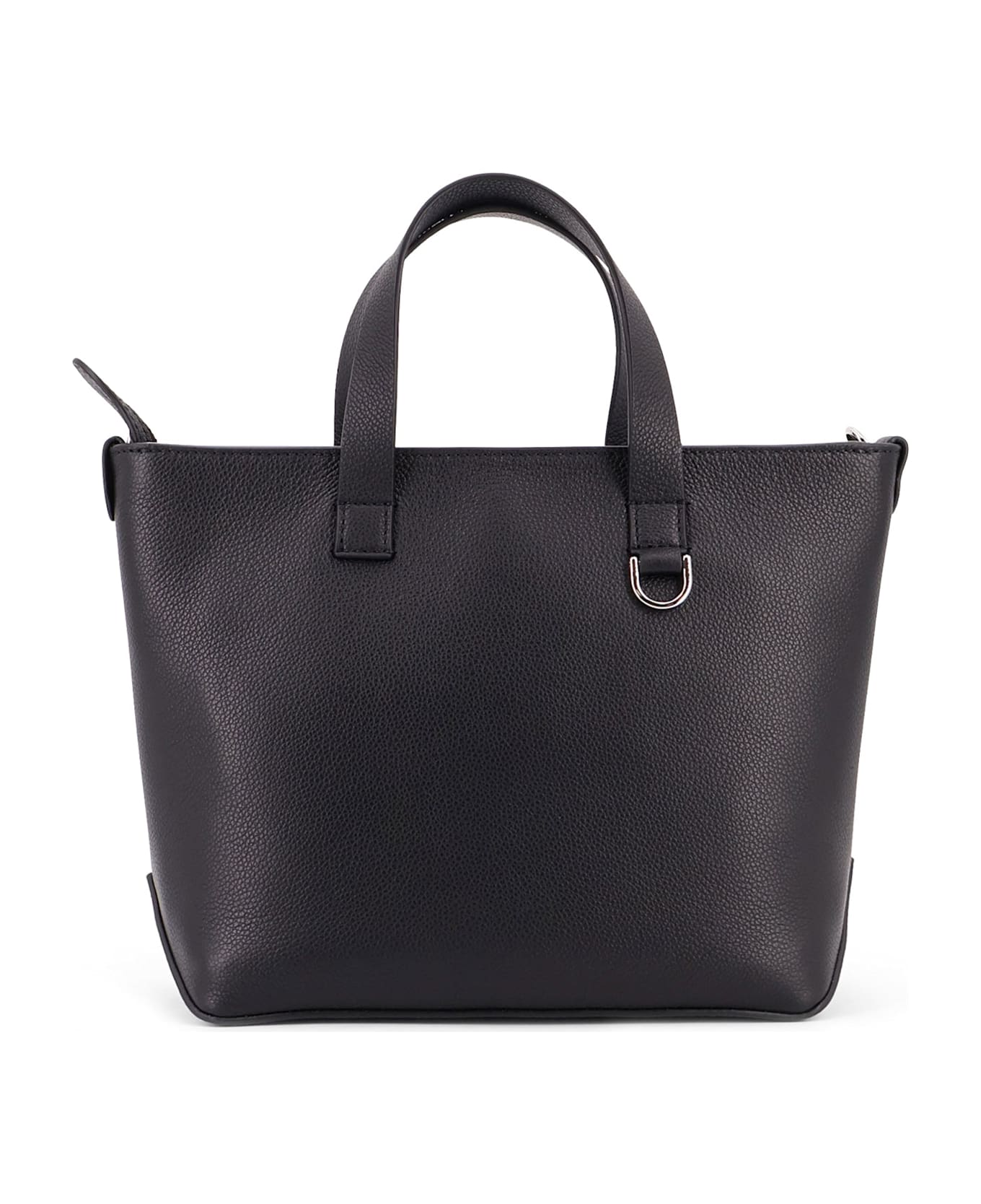 Fendi Leather Small Shopping Bag - NEROPALLADIO