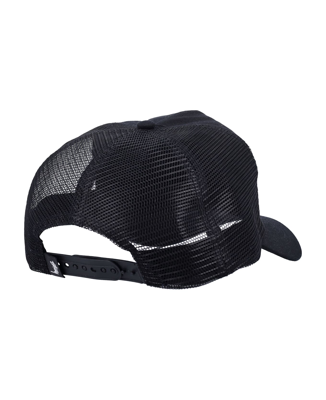 Stussy Trucker S Crown Cap - SHADOW BLACK