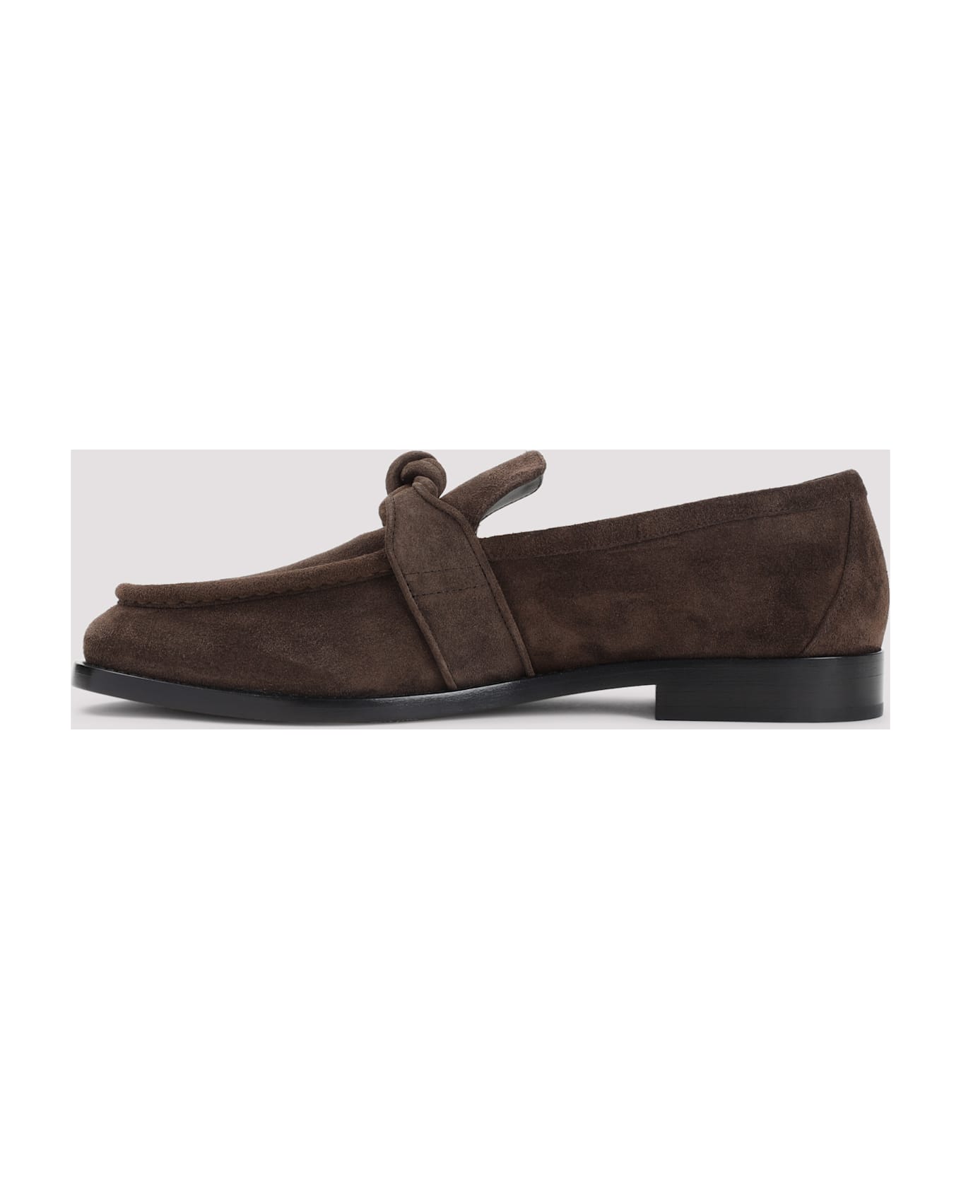 Bottega Veneta Astair Suede Loafers - Fondant