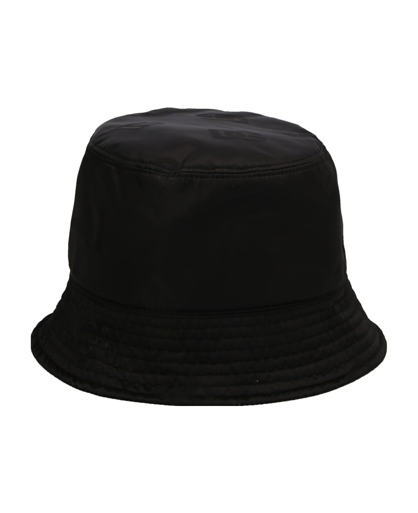 Dolce & Gabbana 'black Sicily' Bucket Hat - Black