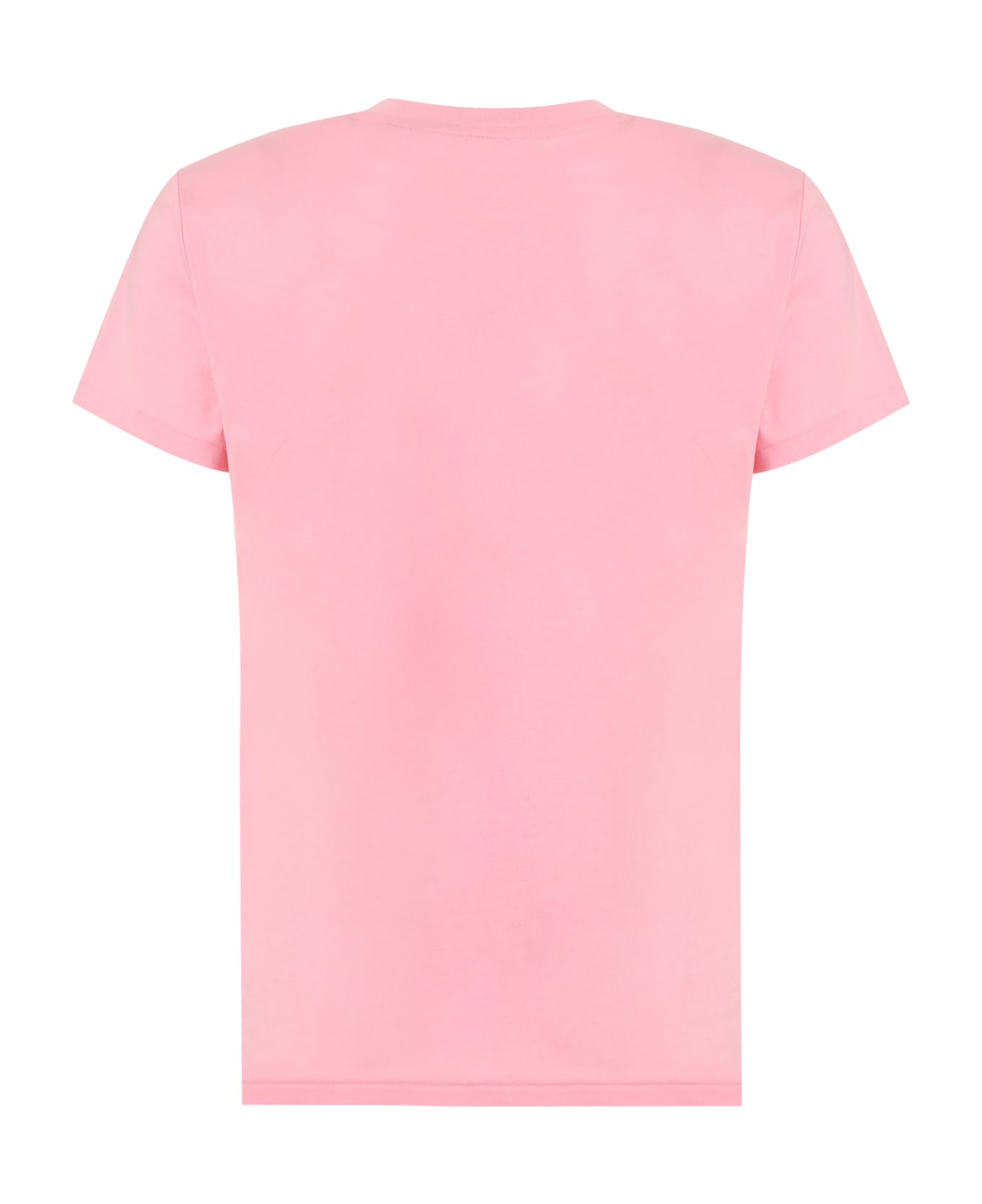 Ralph Lauren Logo Cotton T-shirt - Course Pink Tシャツ