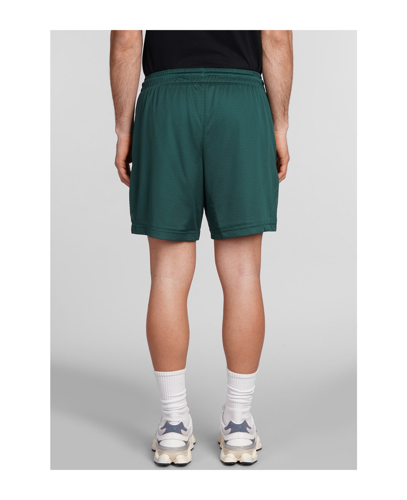 New Balance Shorts In Green Polyester - green