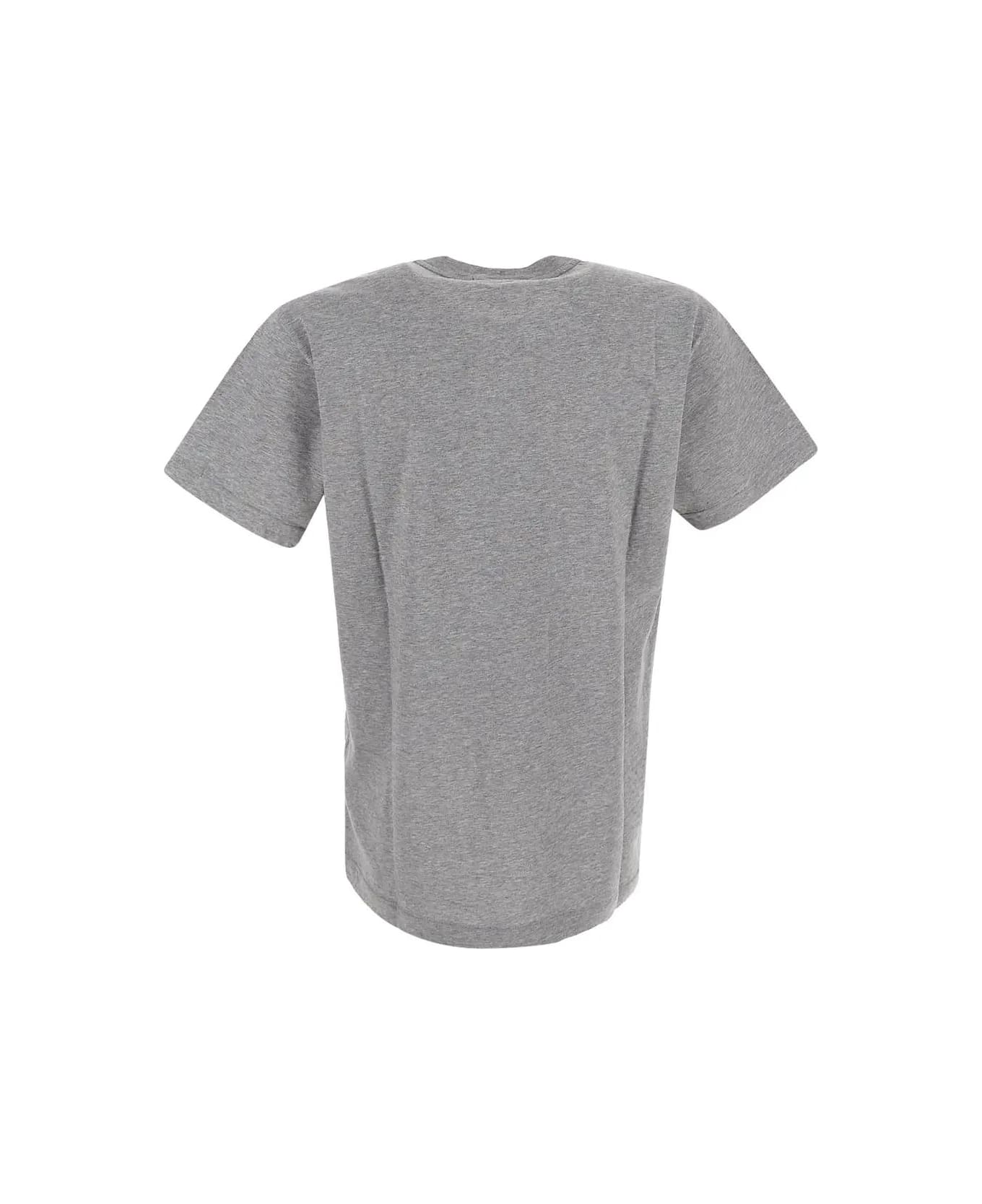 Stone Island Cotton T-shirt - Grey シャツ