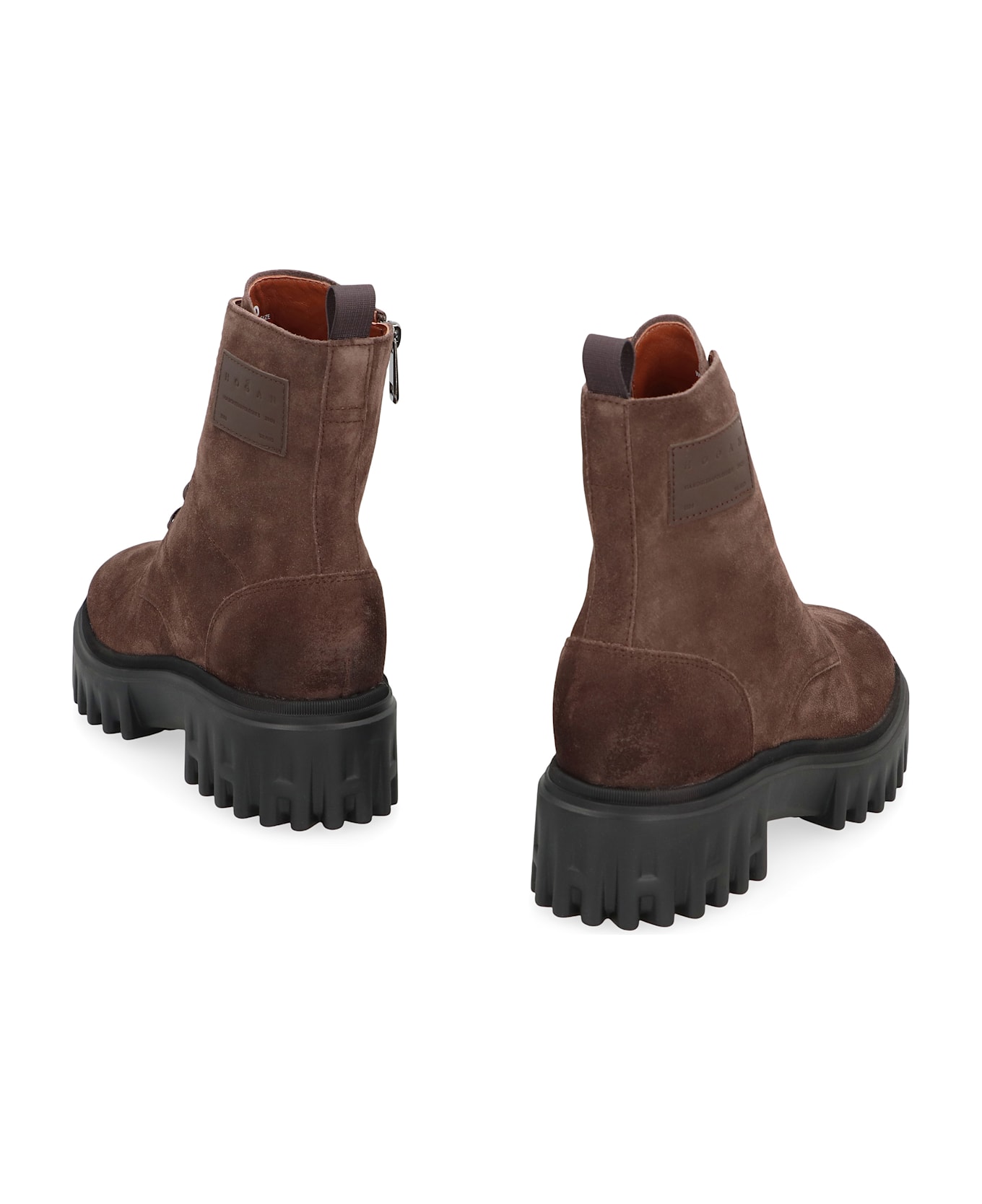Hogan H700 Combat Boots - brown