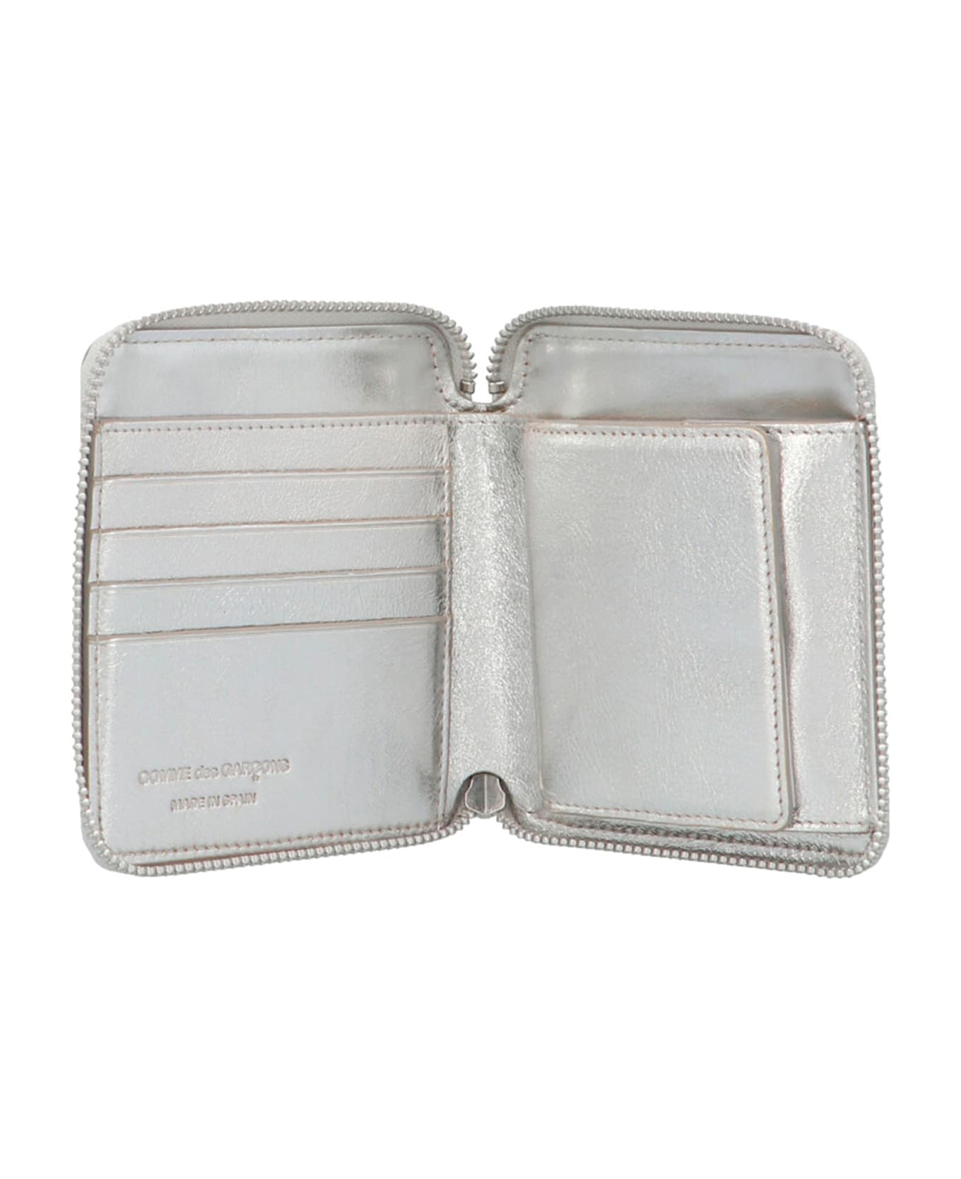 Comme des Garçons Wallet 
classic Leather Line
 Wallet - Silver