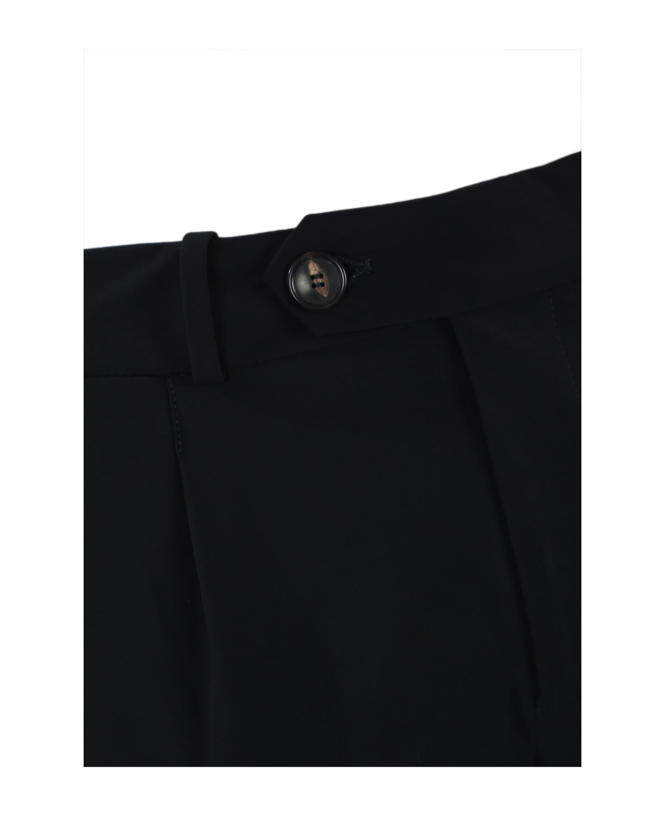 RRD - Roberto Ricci Design Chino Trousers In Technical Fabric With Pleats - Nero