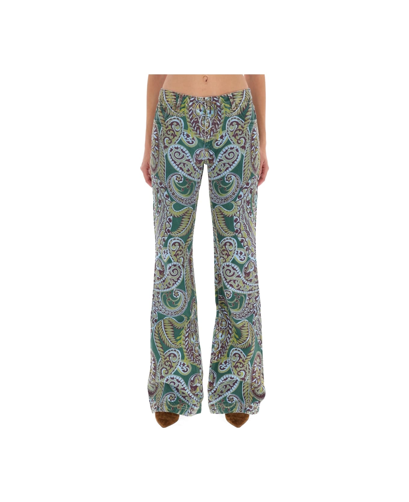 Etro Wide Jeans - DENIM