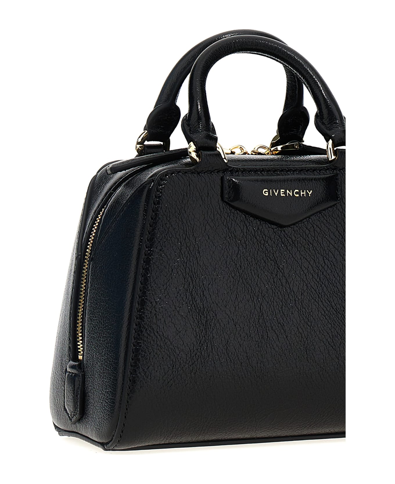 Givenchy 'antigona Cube Nano' Handbag - Black