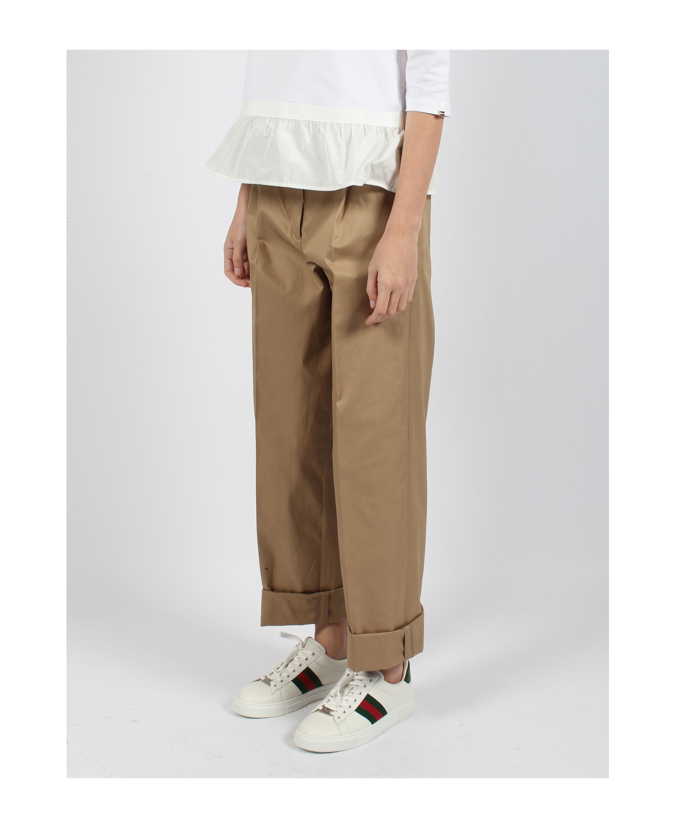 Herno Delon Trousers - Brown ボトムス