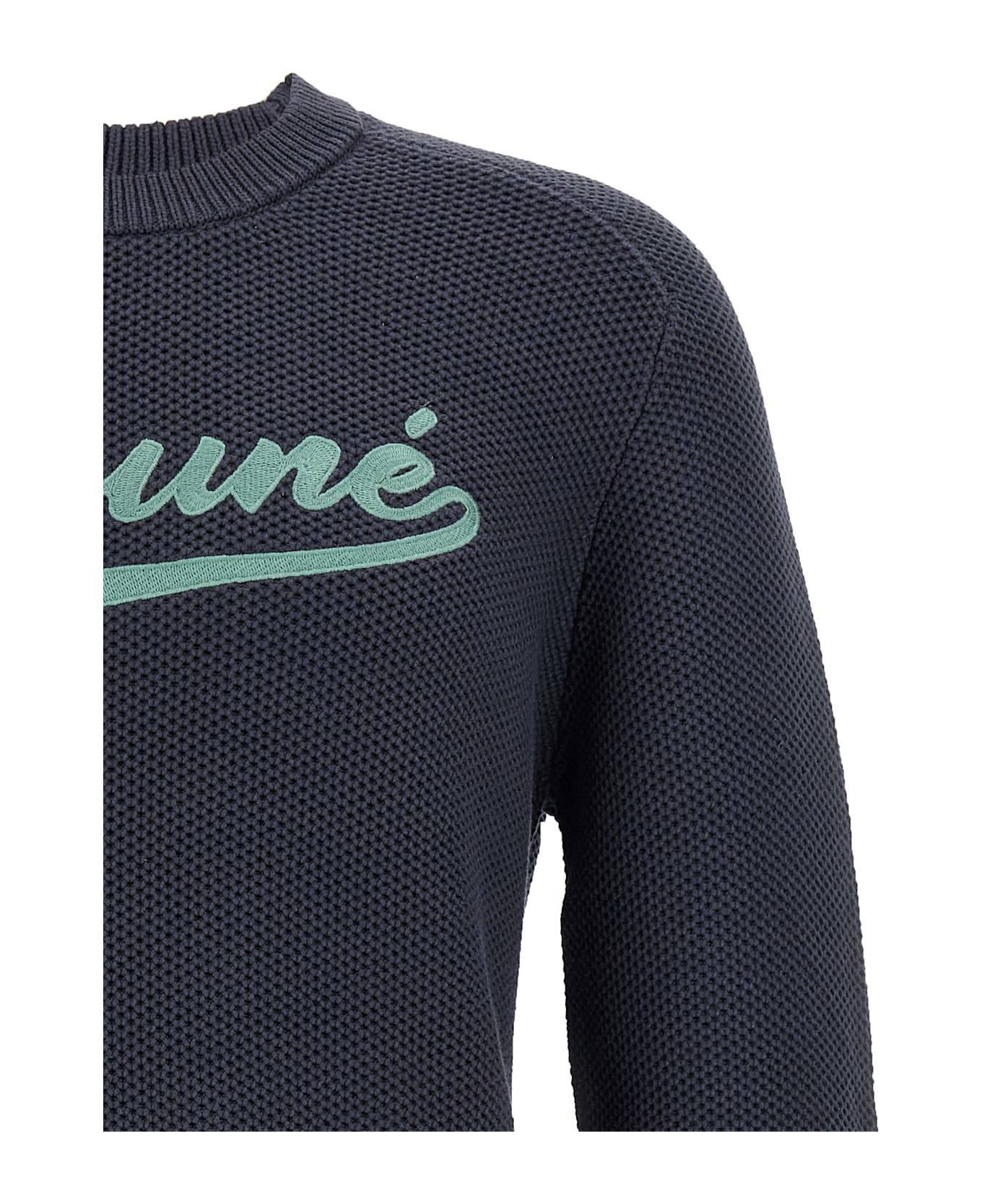 Maison Kitsuné 'varsity' Sweater - Gray