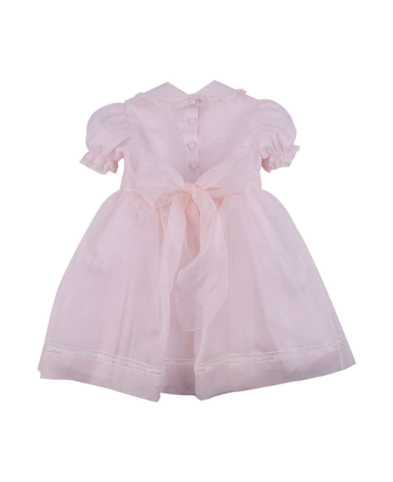 Piccola Giuggiola Silk Dress - Rose ワンピース＆ドレス