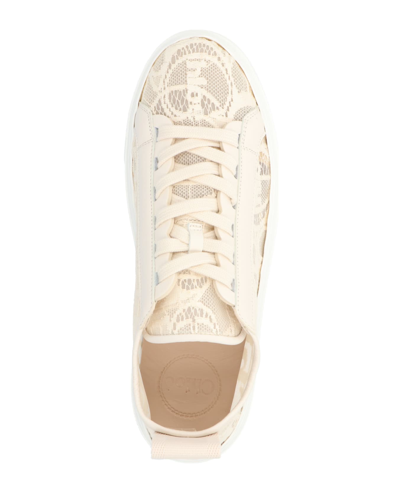 Chloé 
lauren
 Low-top Sneakers - Beige