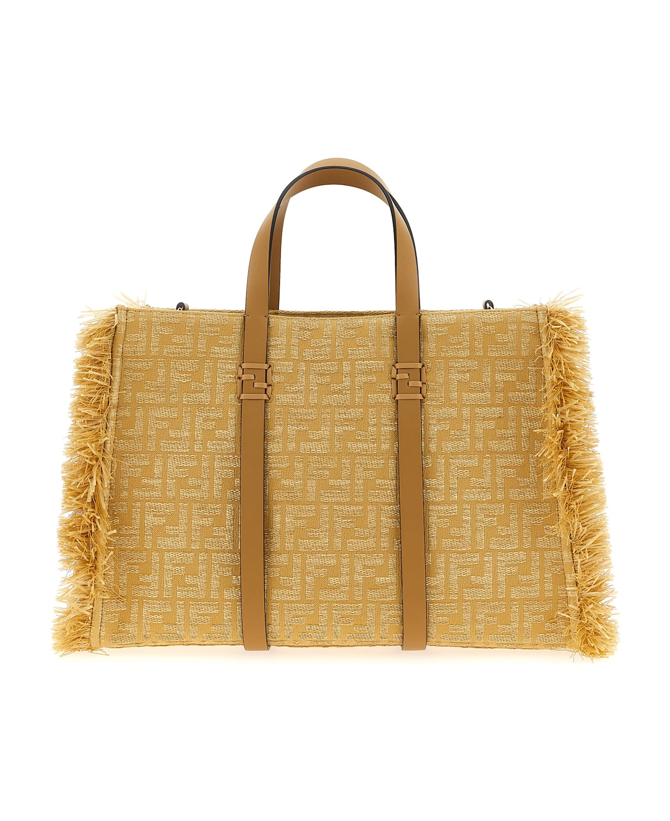 Fendi 
summer Tote
 Shopping Bag - Beige
