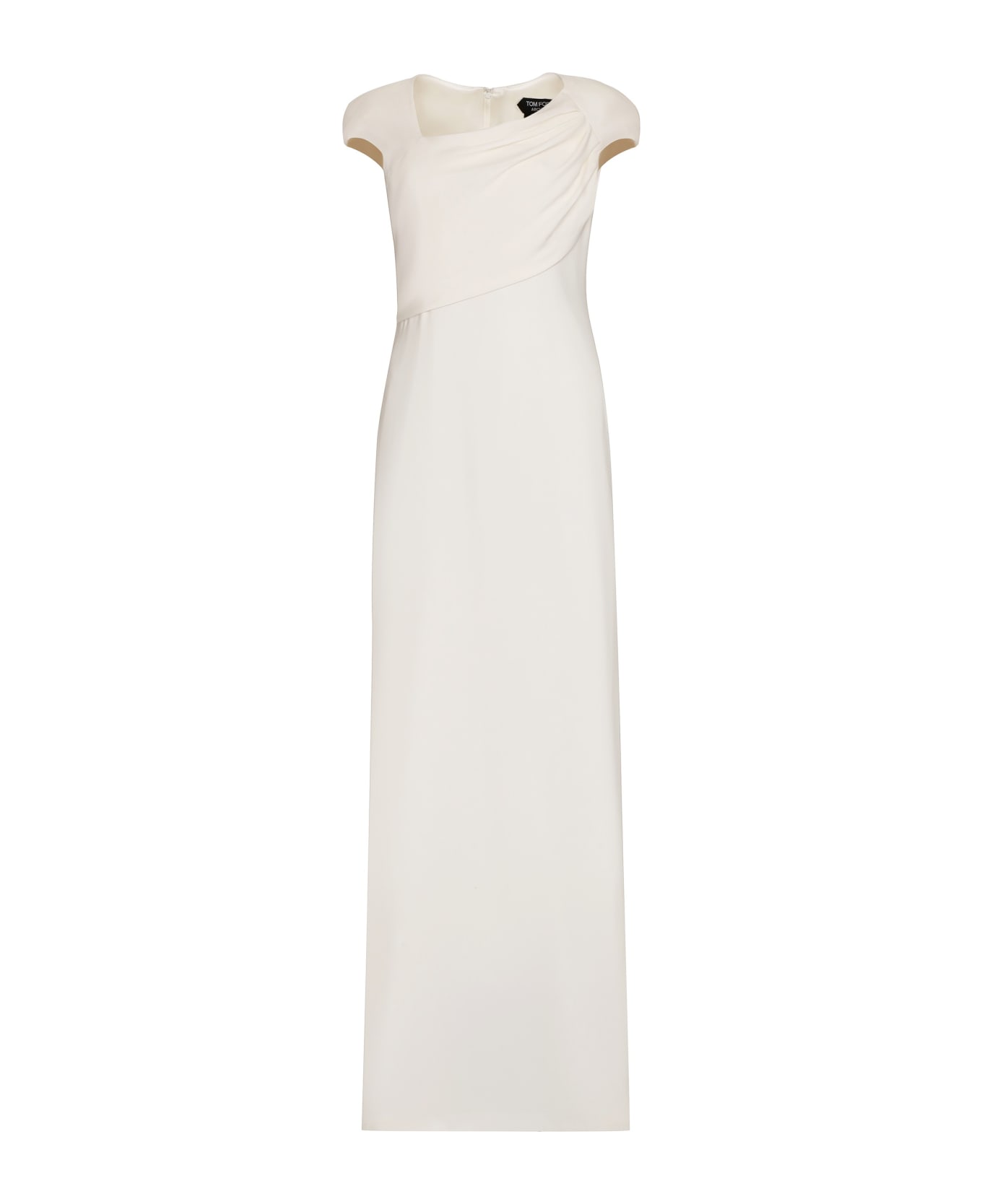 Tom Ford Silk Georgette Dress - White ワンピース＆ドレス