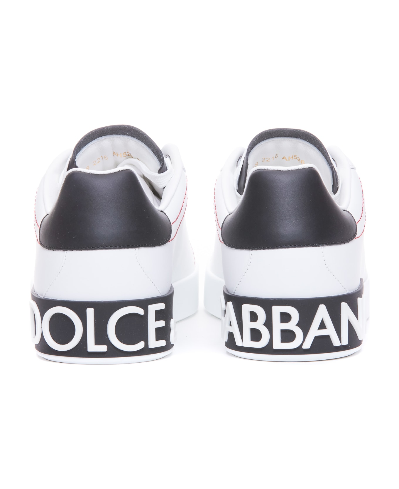Dolce 
Gabbana Portofino Sneakers - BIANCO/NERO