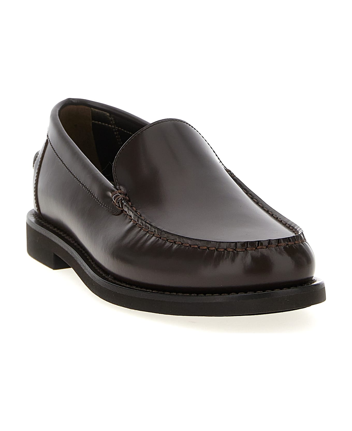 Brunello Cucinelli Monile Loafers - Brown