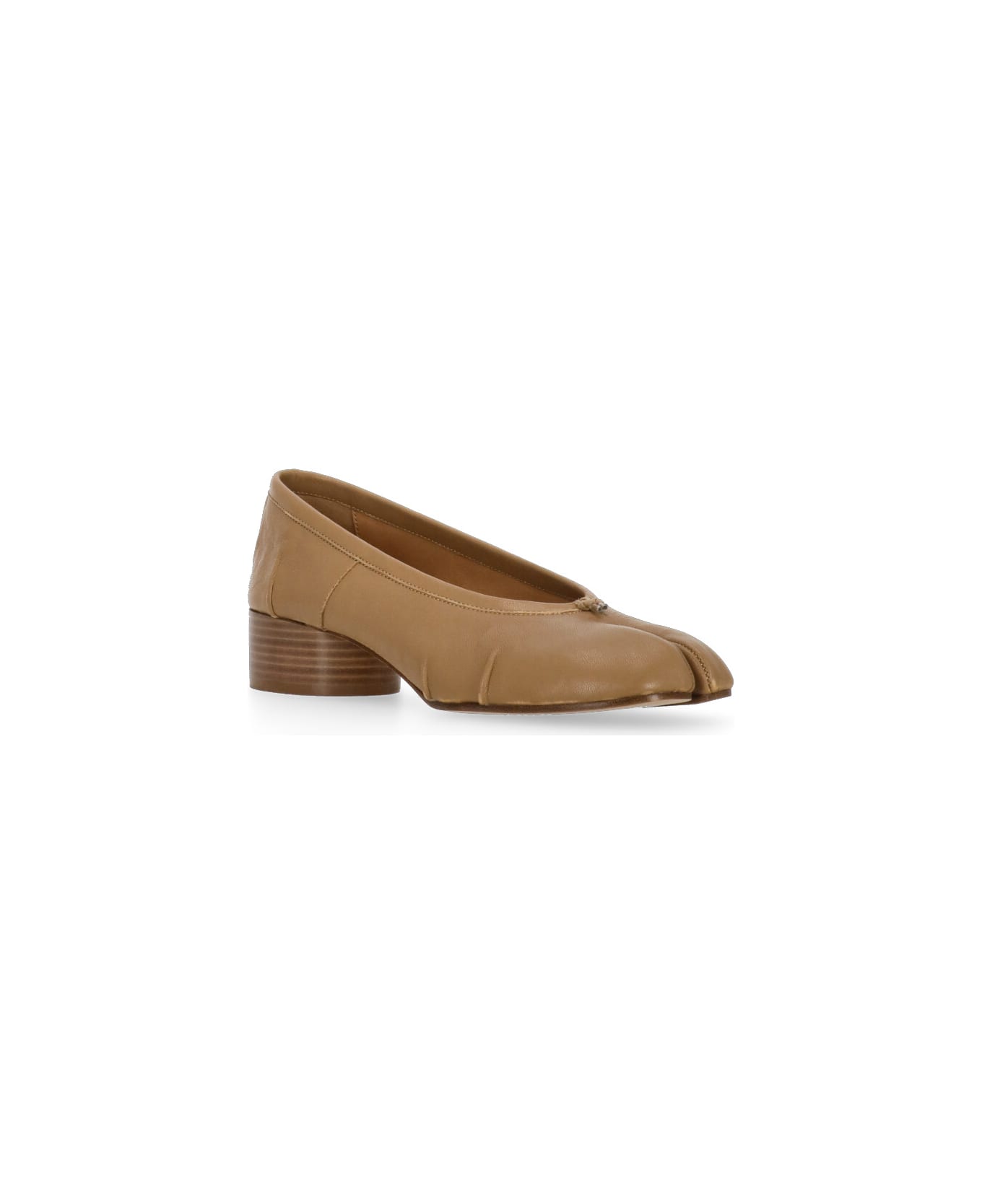 Maison Margiela Tabi Toe Slip-on Pumps - Brown