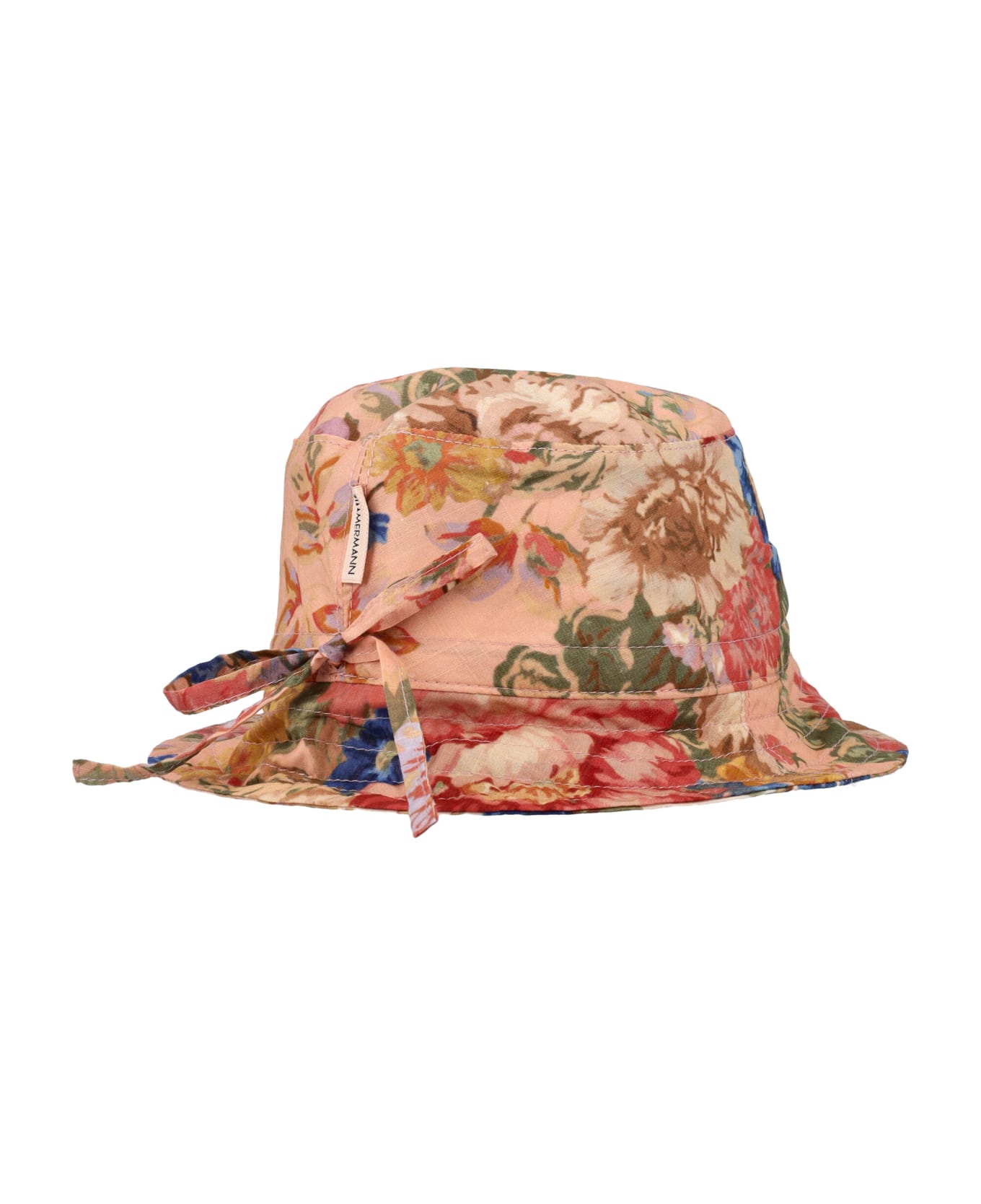 Zimmermann Bucket Hat - PINK FLORAL