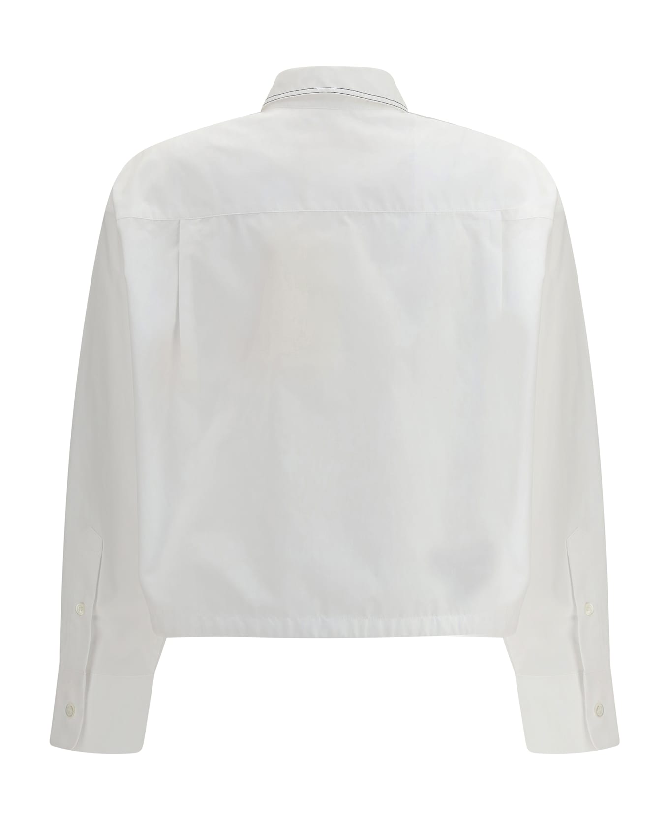 Marni Cropped Long-sleeve Shirt